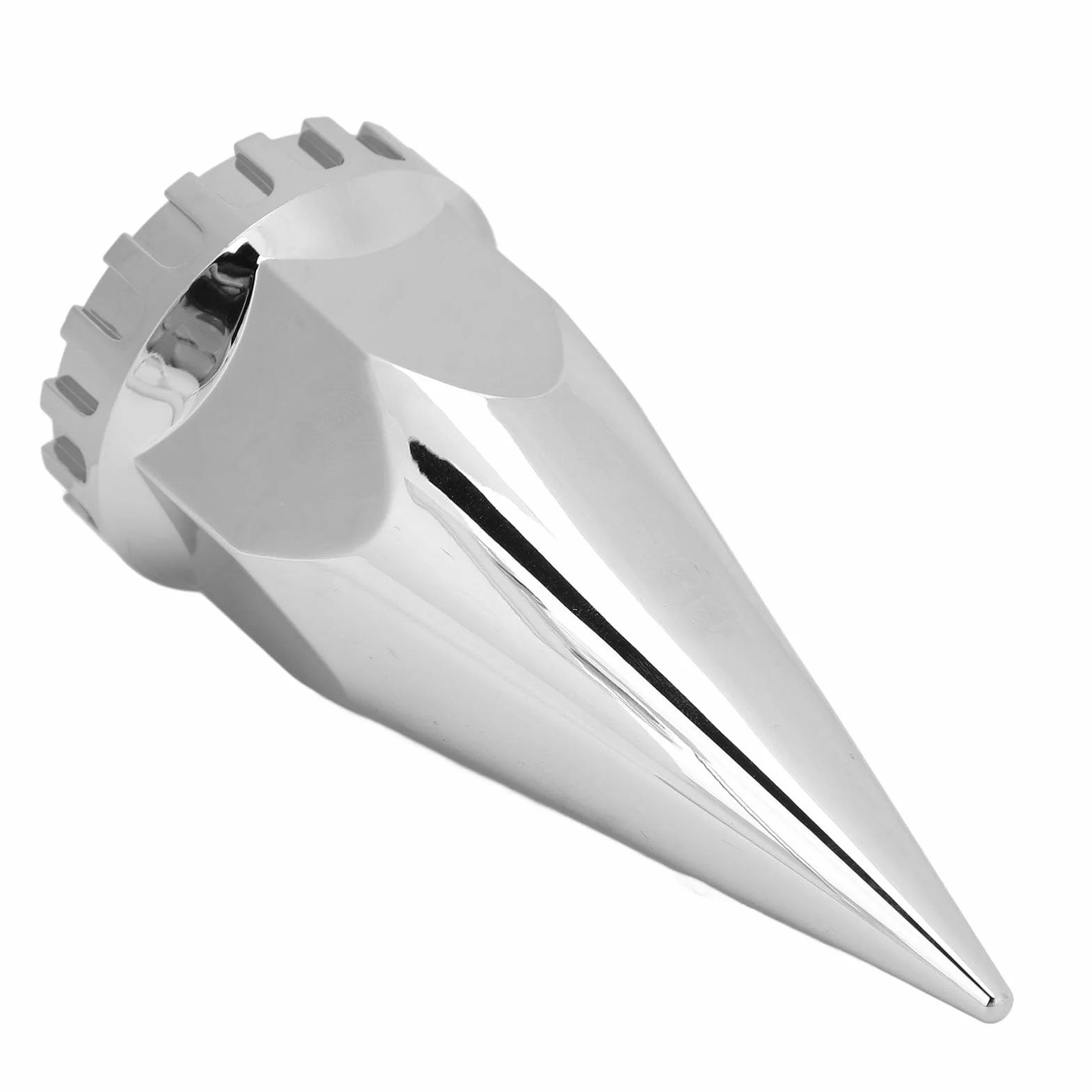 Copridado Ad Aletta, Copridado a Spillo Cromato 33 Mm Flangiato in Plastica Antiruggine Vite Sul Tappo Dado Ad Aletta, Cappucci Copridado per Camion Rimorchi, Facile (20PCS)