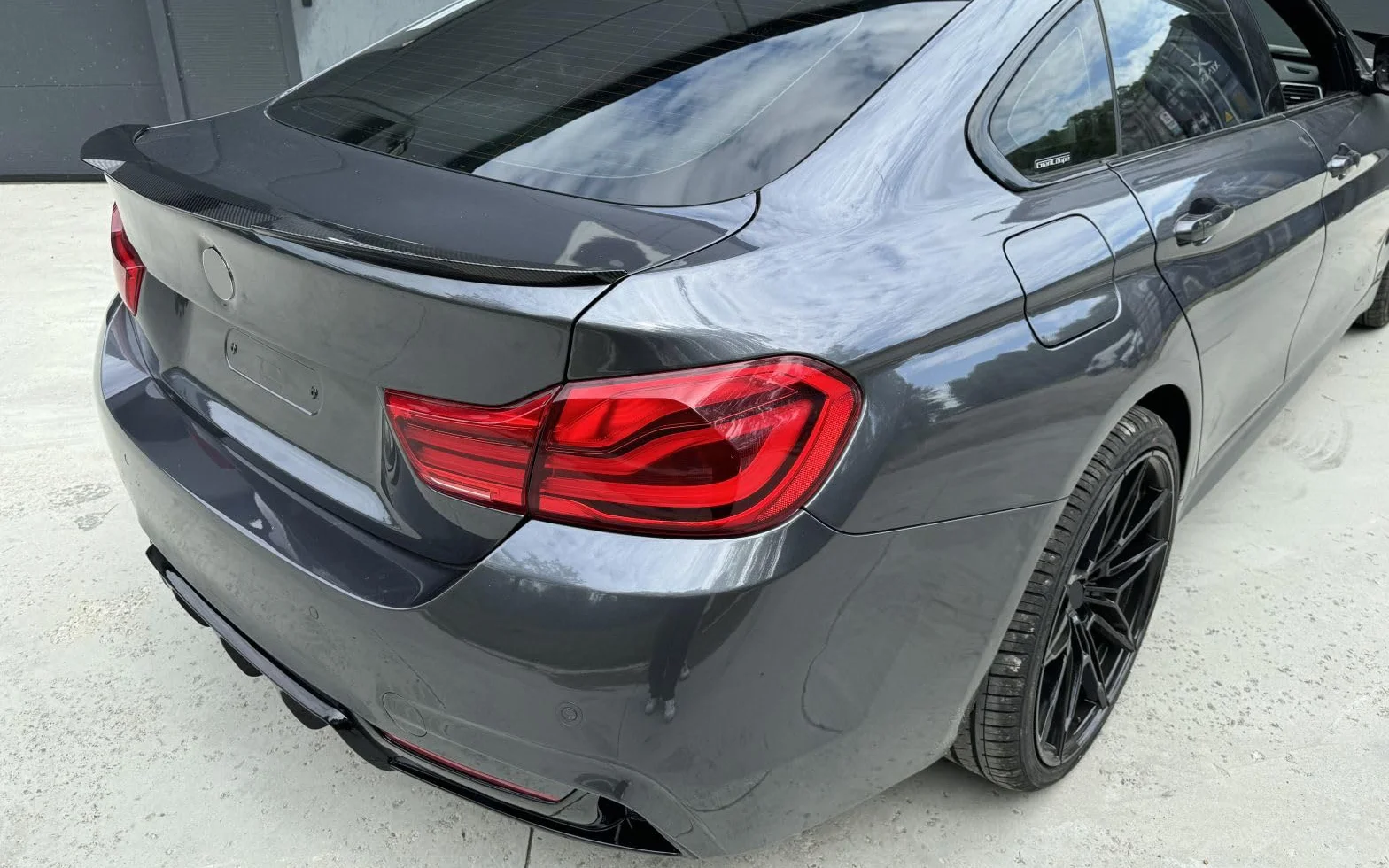 MpTuned Spoiler posteriore F36 M4 stile carbonio per serie 4 2014-2020 Performance Tuning Gran Coupe 420i 428i 430i 435i 440i
