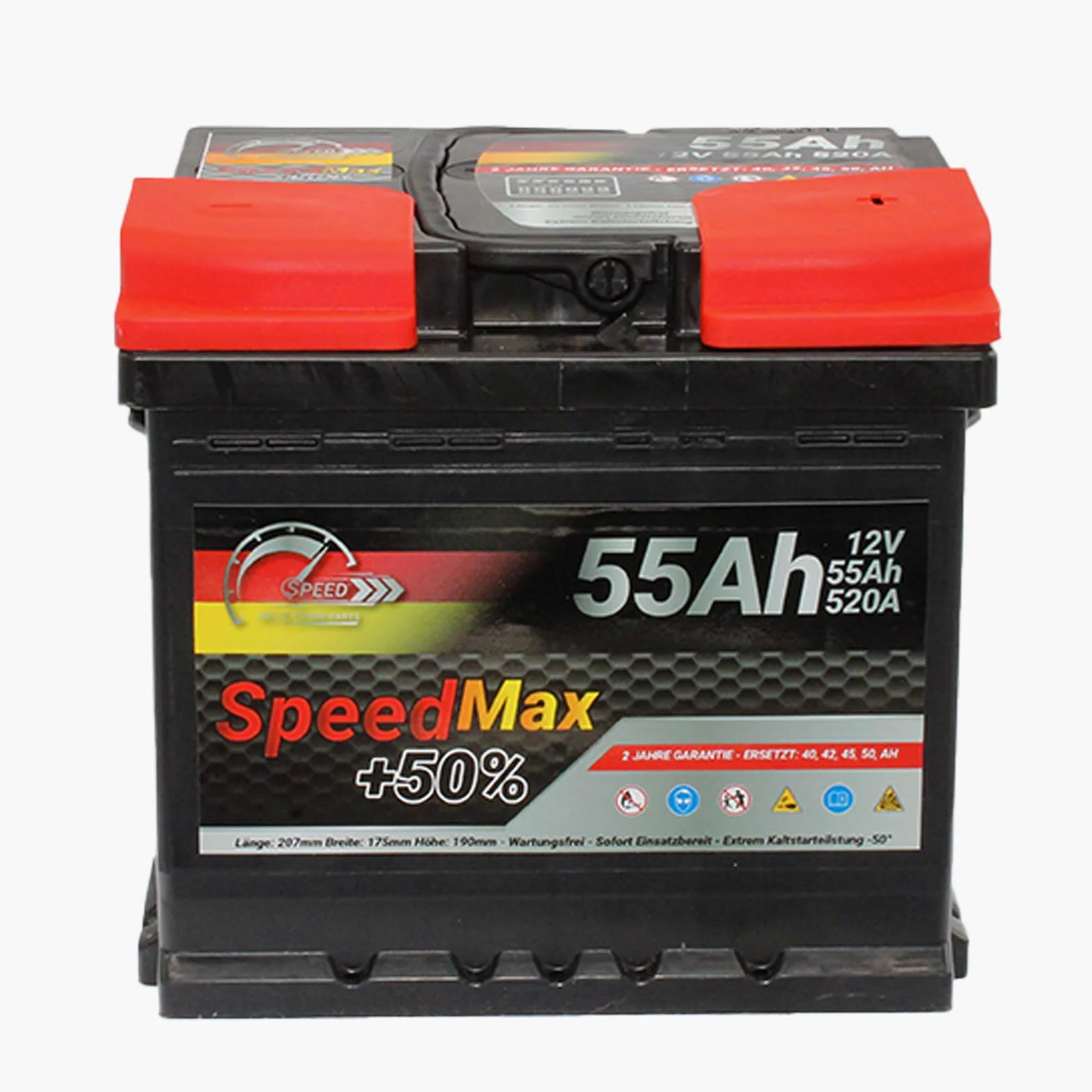 SMC BATTERIA AUTO SPEED L1MAX - 55Ah 520A 12V senza manutenzione pronta all'uso