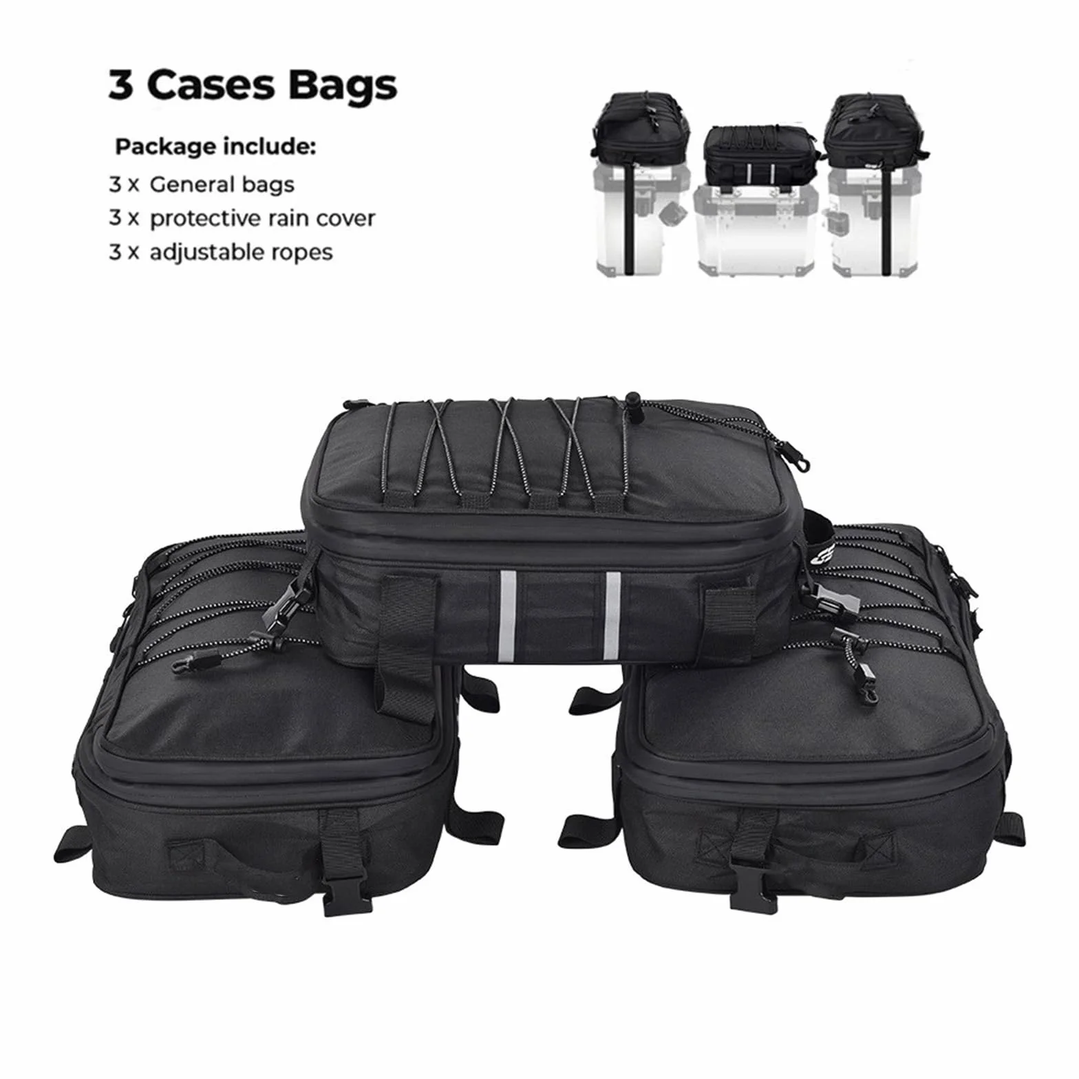 Borsa portaoggetti per coda da moto, accessori per moto, borse per bagagli per R1200GS Adventure Borse aggiuntive Top Pack