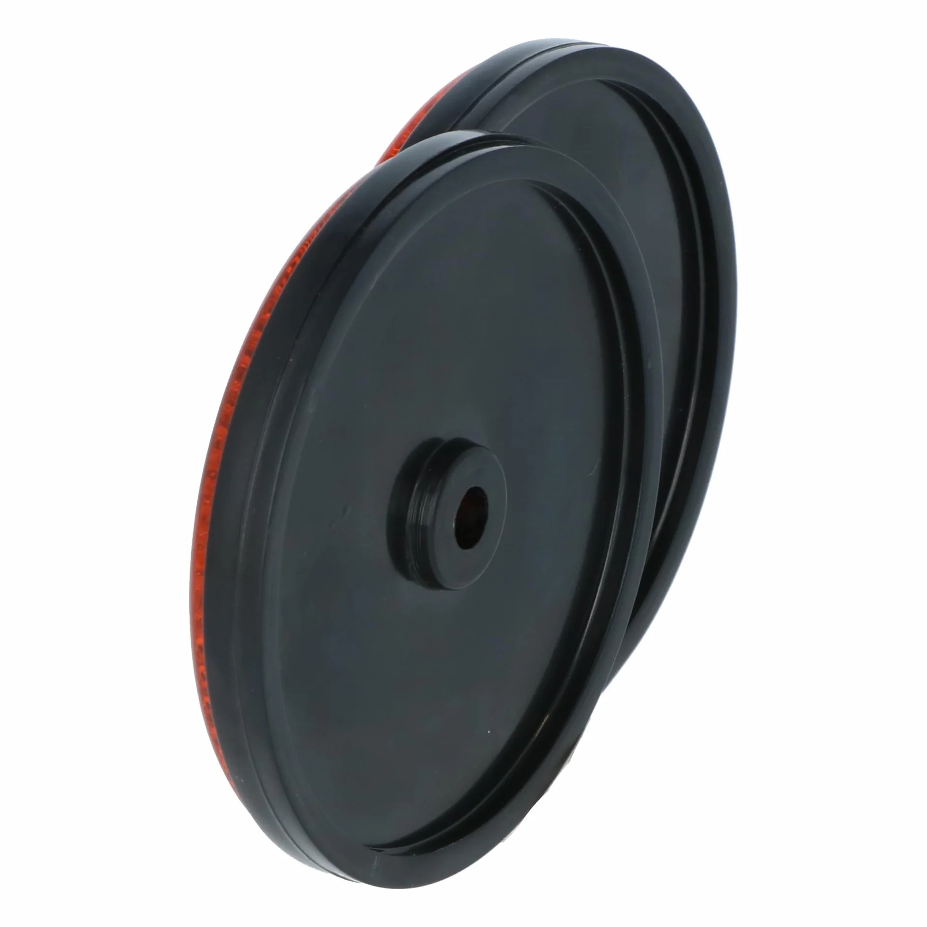 Carpoint Catarifrangenti Rotondi 70mm Arancio 2-Pezzi