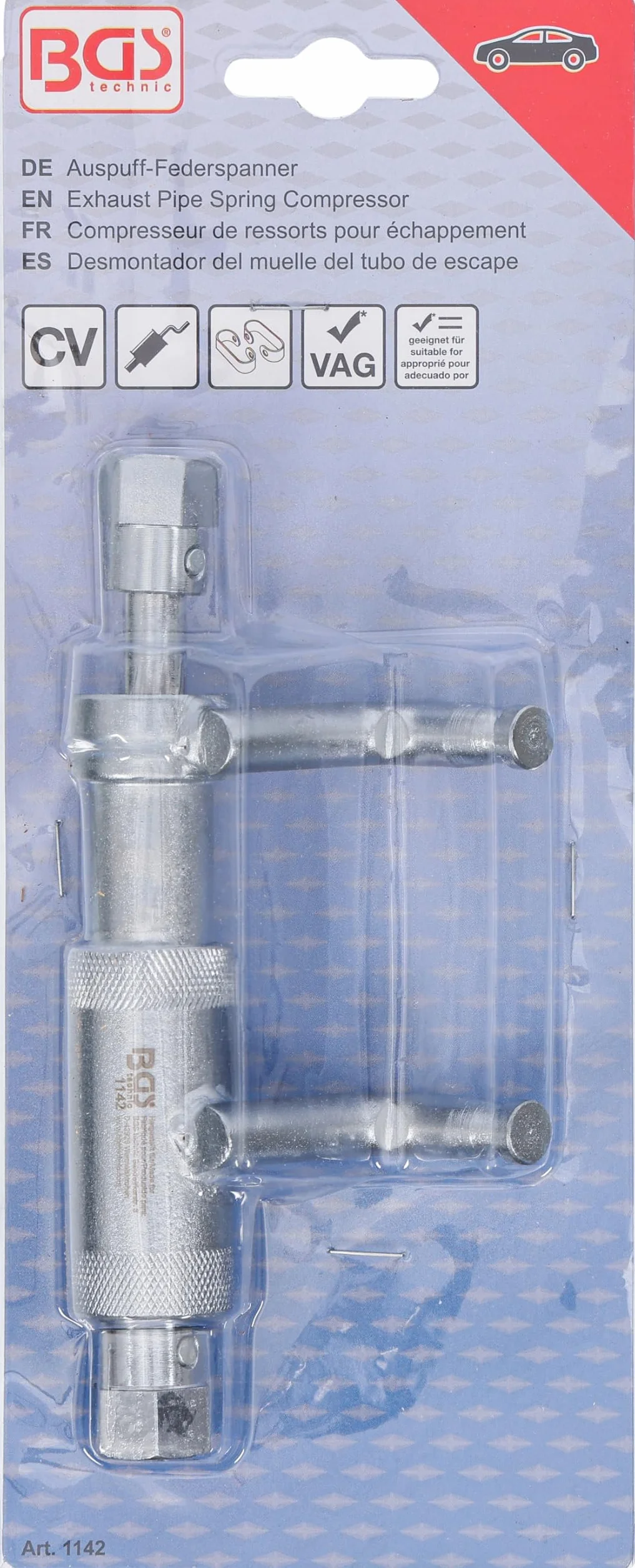 BGS 1142 | Tensionatore a molla per tubo scarico | per VAG