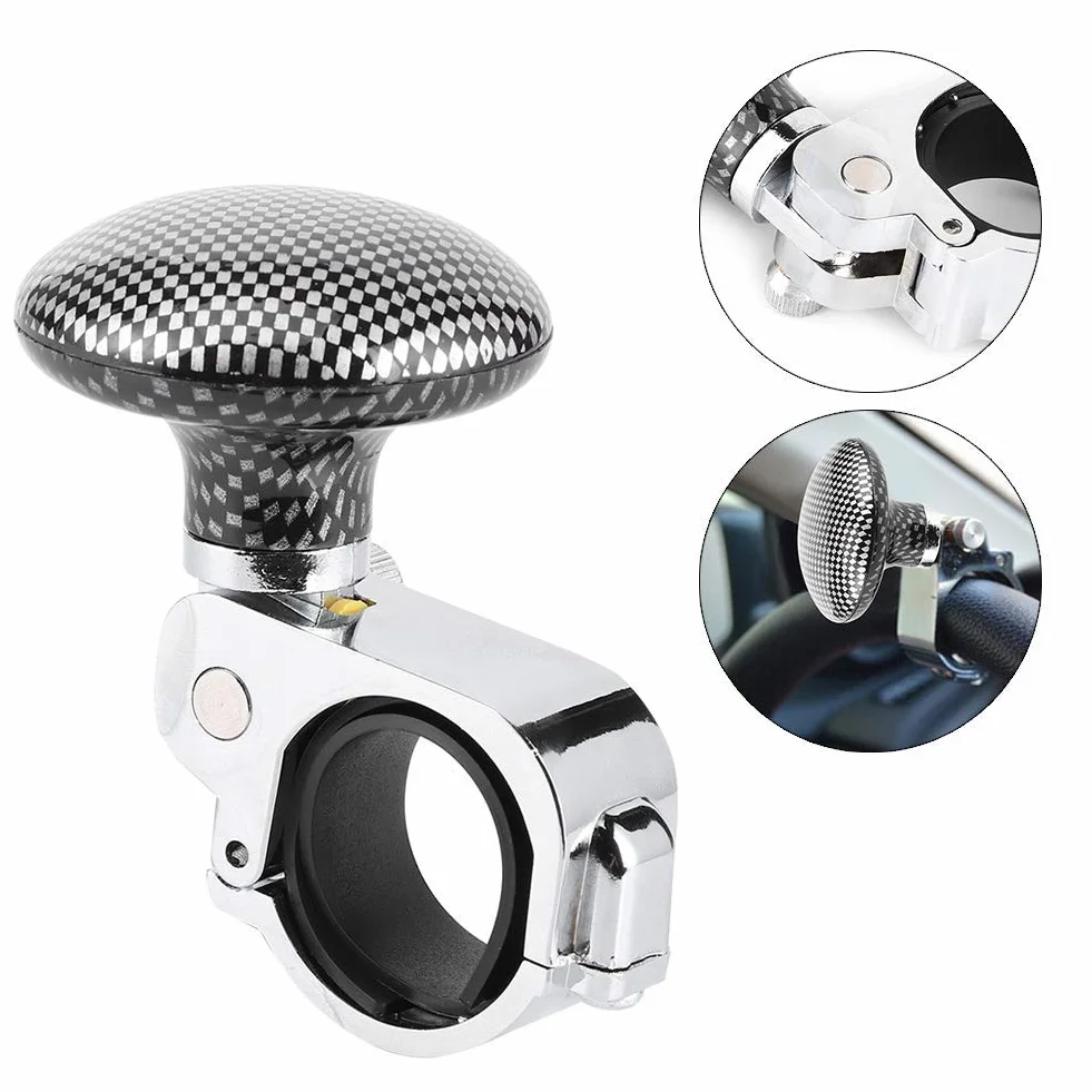 Pomello Spinner Volante per Auto, Manopola del Volante, Booster Ausiliario per Auto Camion Rimorchio Trattore