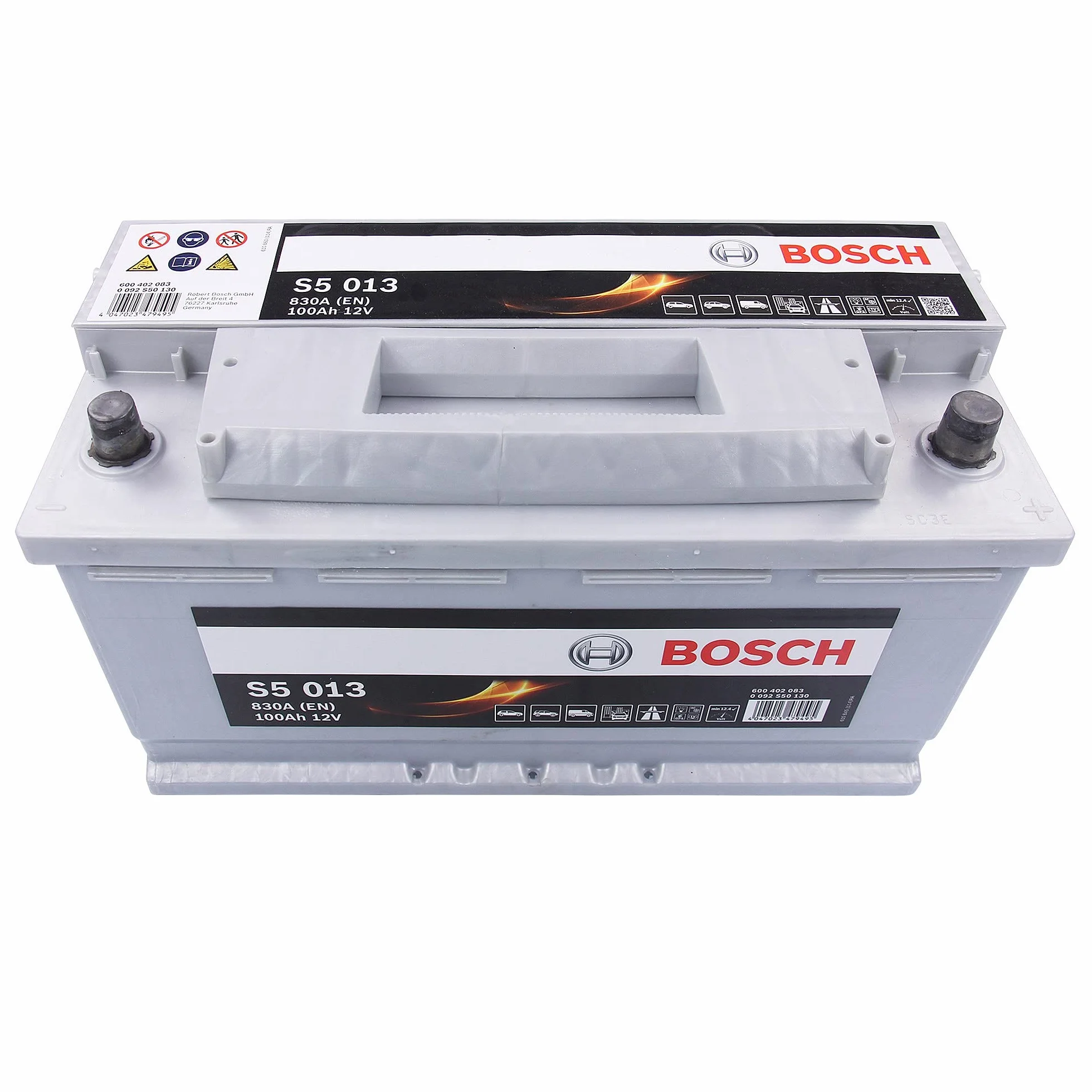 Bosch Silver Auto 100A/h 830A Bateria 0 092 S50 130