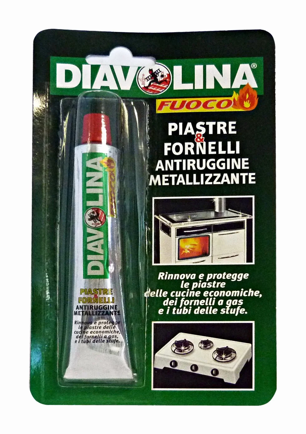 Facco Giuseppe & C. S.P.A. Diavolina pasta antiruggine metalizzante 50 g do piast fornelli