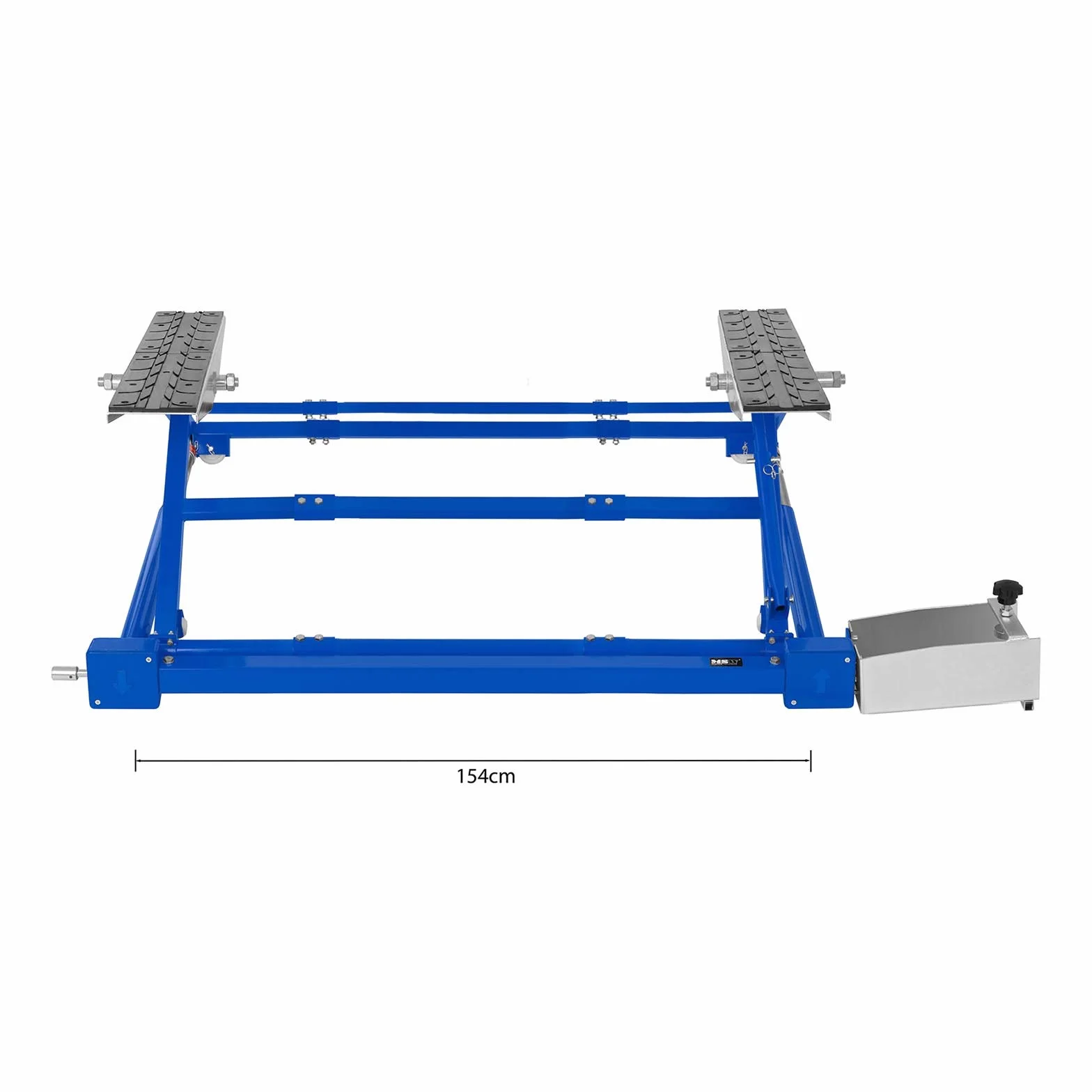 MSW Sollevatore Auto Portatile Cric per Veicoli MSW-HB-1500 (1.500 kg, Da 150 a 585 mm, Acciaio, 1.300 mm)