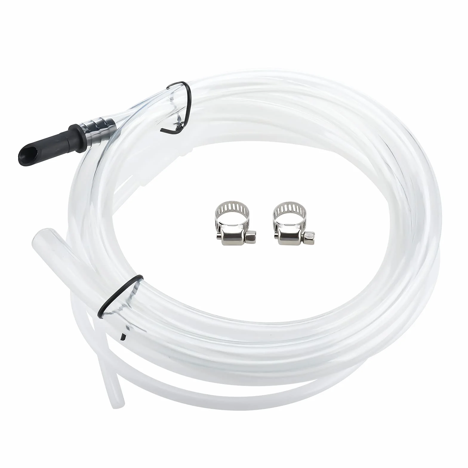 Pompa per Cambio Olio 12V 60W, Pompa di Estrazione Fluido Diesel, Pompa di Aspirazione con Tubi per Barca, Camion, RV, ATV