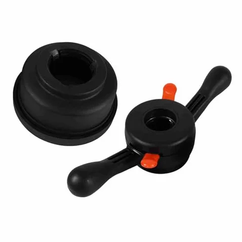 Equilibratrice per Ruote, 3/4mm a sgancio rapido Dado ad Alette Equilibratrice per Ruote(40mm Inner Diameter 4mm Pitch)