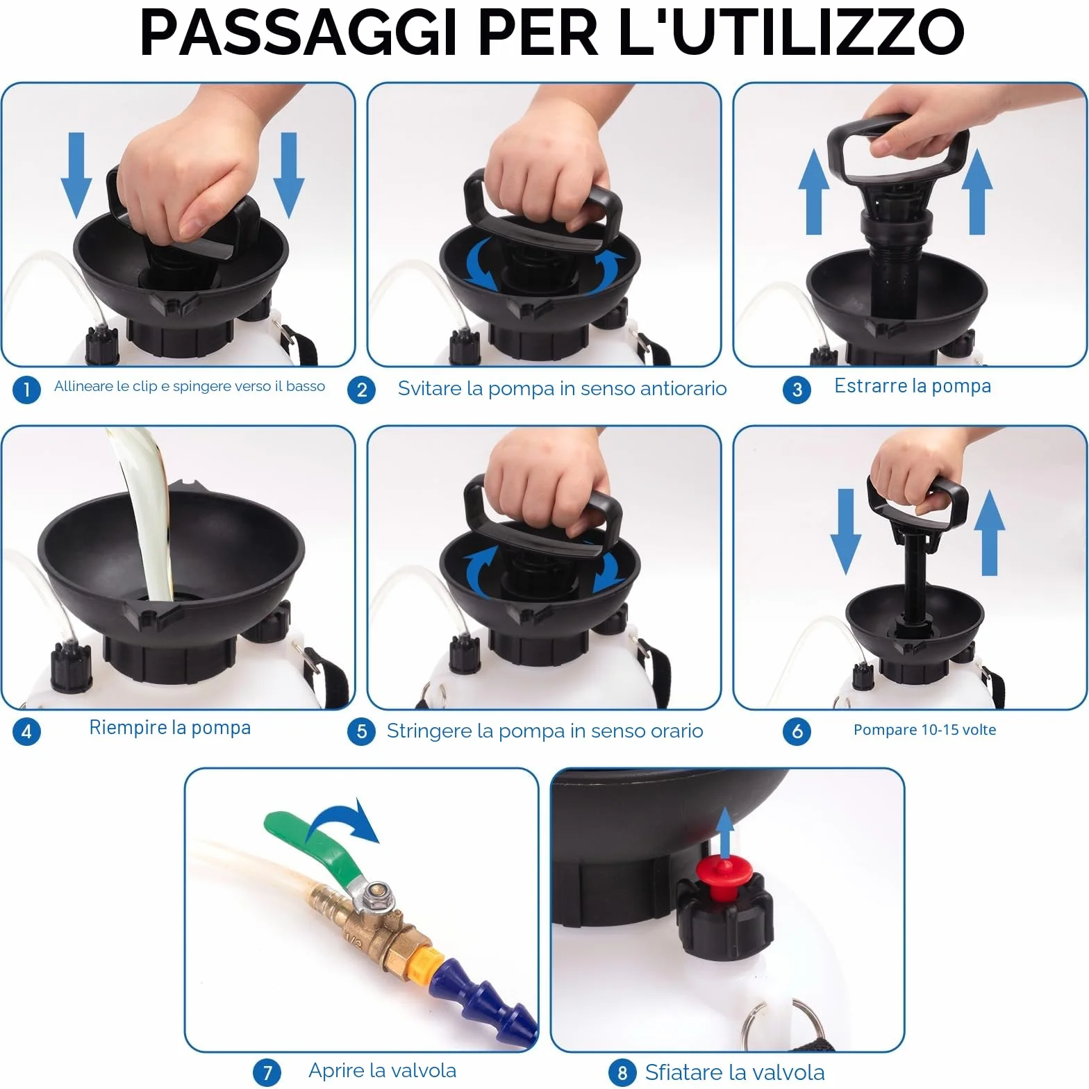 Pompa per Olio Cambio 3L, Riempimento dell'Olio del Cambio, Riempimento Olio Cambio, Pompa per Olio Cambio Compatibile