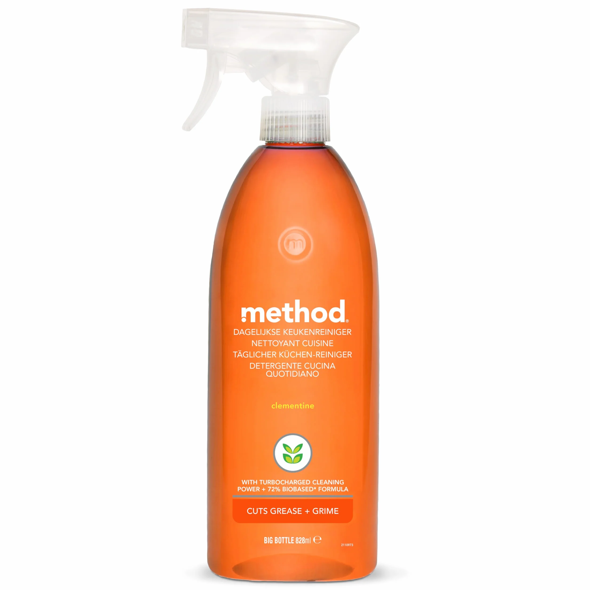 method Detergente da cucina spray 828 ml multiuso rimuove grasso