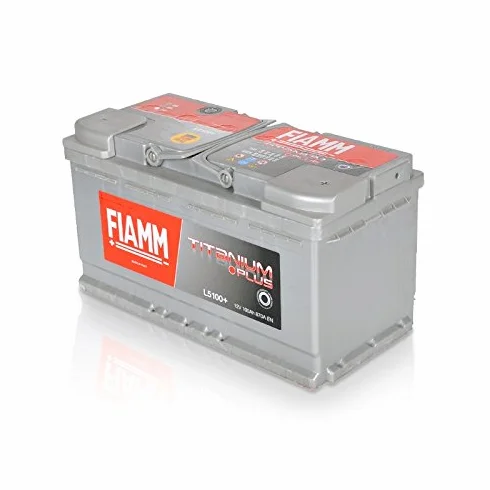 BATTERIA AUTO FIAMM cod L5100+ TITANIUM PLUS 100Ah 870A Polo Positivo a Destra