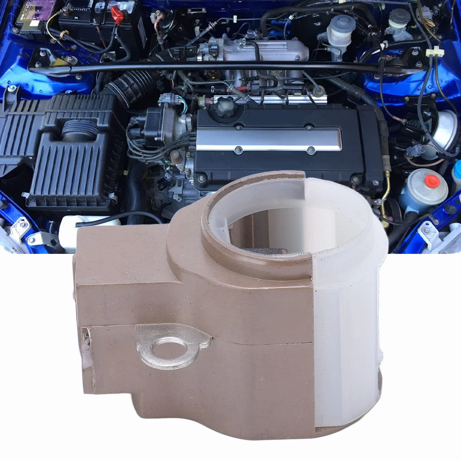 Akozon Kit Spazzole Alternatore, Kit di Riparazione della Spazzola del Supporto della Spazzola Dell'alternatore Lega di Alluminio per 021620‑2530 021620‑2720