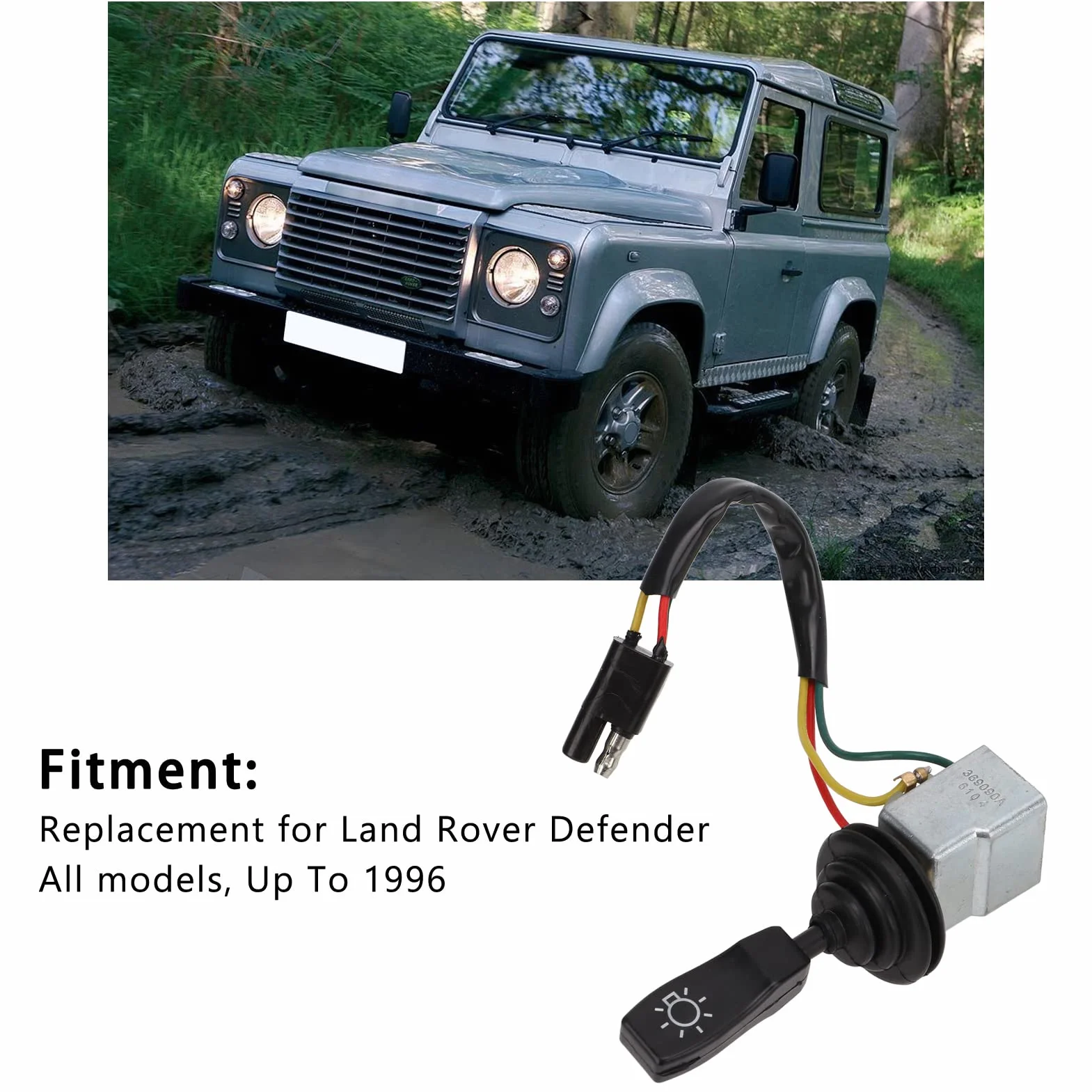 Interruttore della Luce Principale per Defender Up-1996, PRC-3430