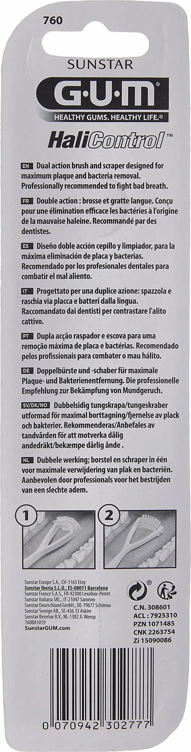 Gum Limpiador Lingual 760