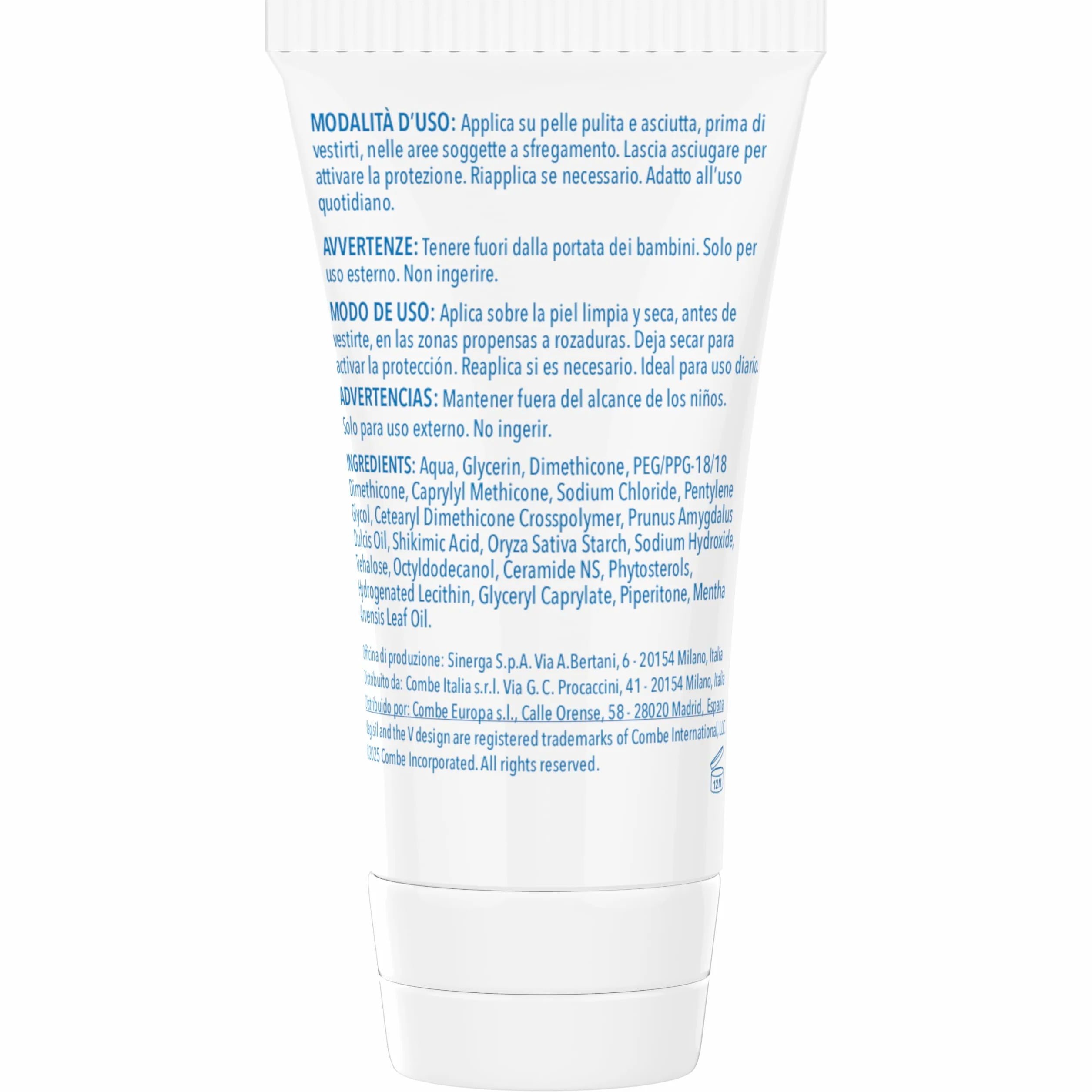 Vagisil Gel Antisfregamento Protegge Irritazioni Arrossamenti Anti-odore Resistente Acqua Sudore