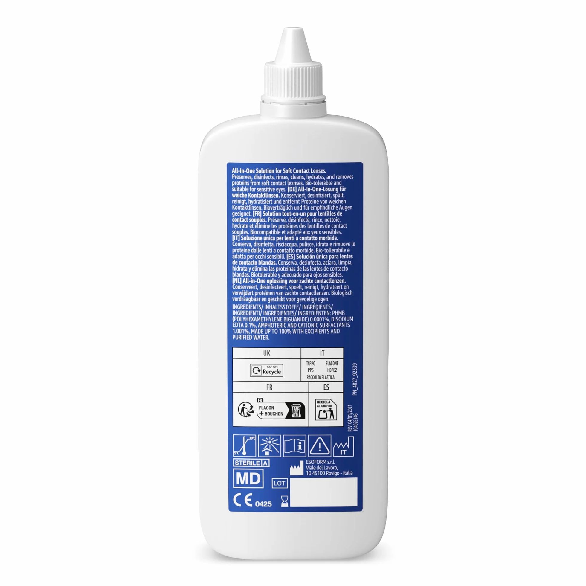 Amazon Healthcare Soluzione per lenti a contatto tutto in uno 2 x 250 ml