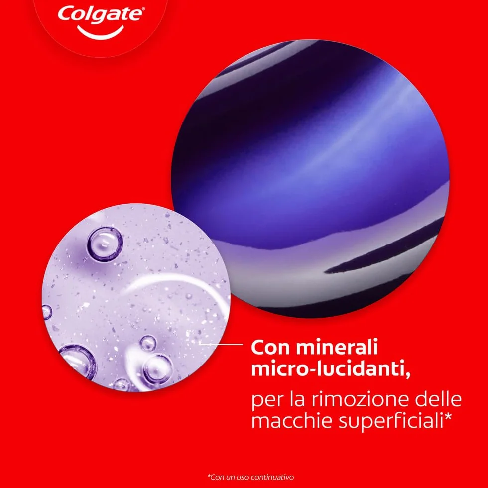 Colgate Max White Purple Serum 40ml Booster Sbiancante Denti Istantaneo