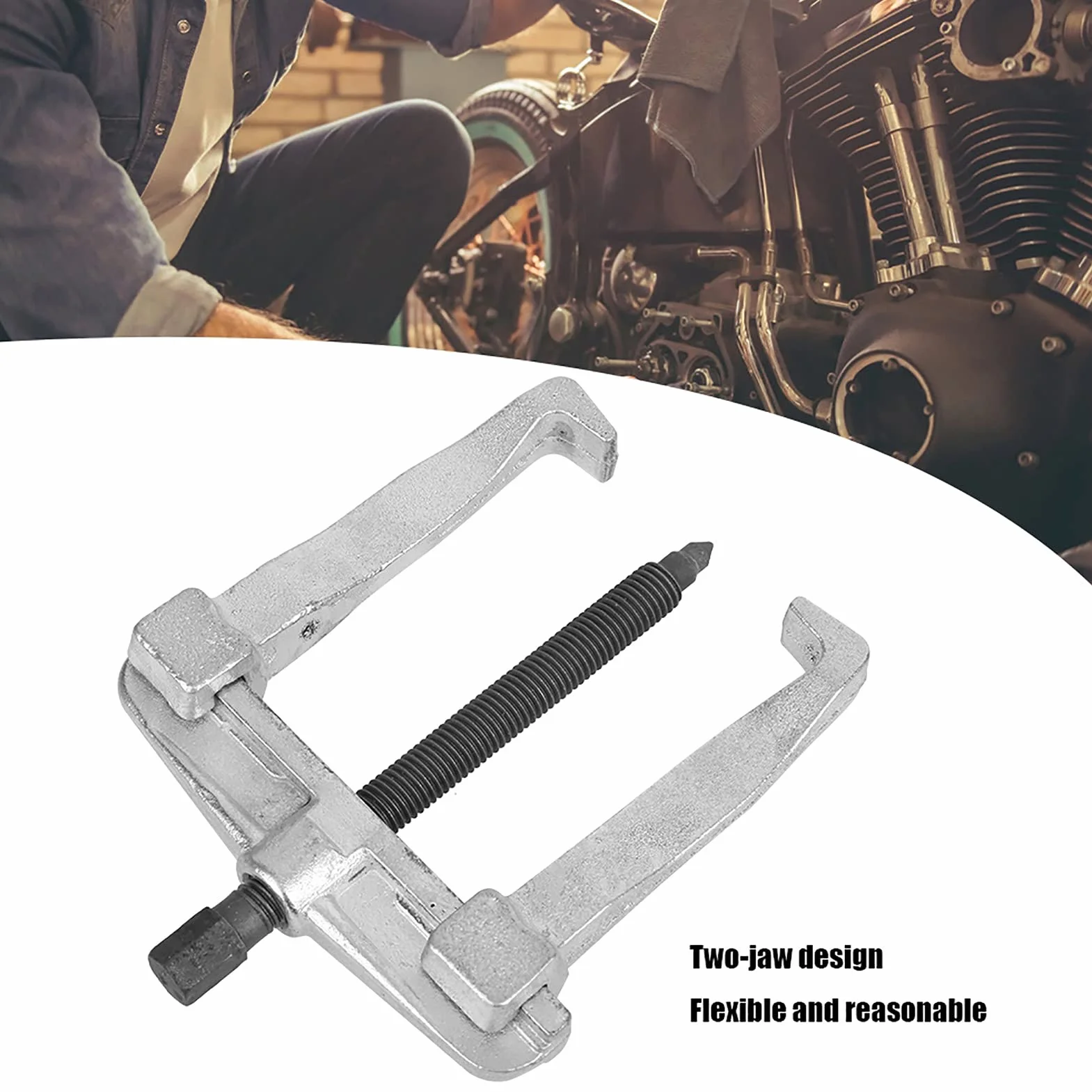 250mm 2 ganasce Estrattori separati Attrezzo per smontaggio cuscinetti tavolo Accessori per riparazioni automatiche per cuscinetti meccanici