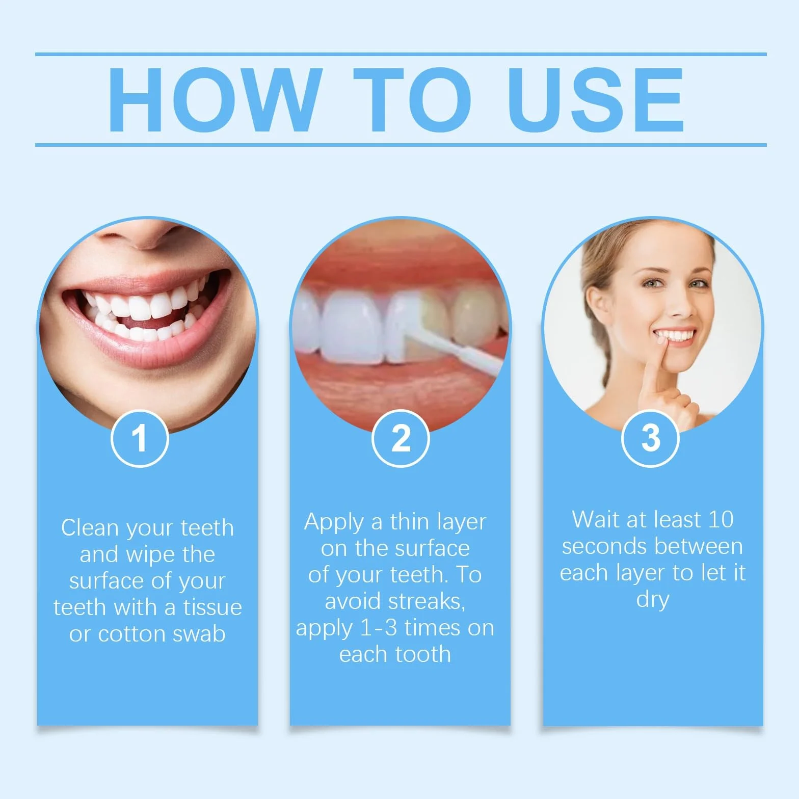 Miraloud Tooth Polish - Instant Clean Smile, Natural Teeth Whitening Paint, Portable & Long-Lasting, Gentle Care Naturals Formula ToothPaint (1PC)