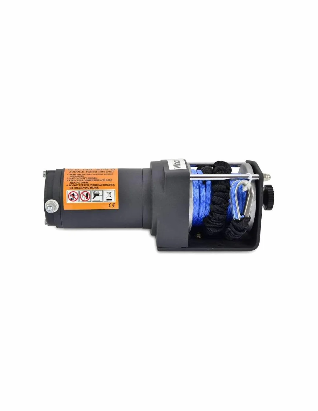 Paranco elettrico 12V 3000 lbs 1360 kg z pilotem bezprzewodowym