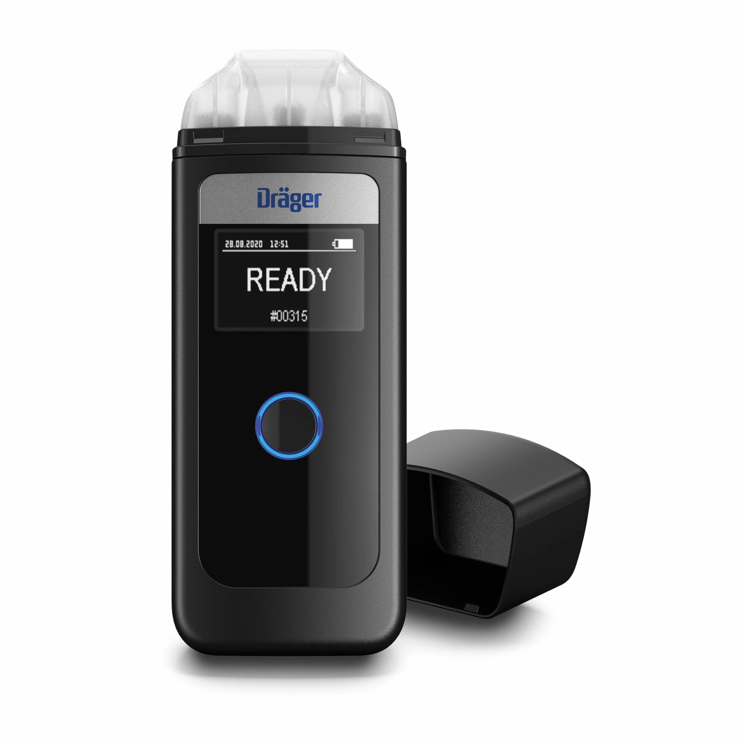 Dräger Alcotest 4000 Etilometro Portatile Certificato Schermo LED Alcol Test Professionale Tascabile