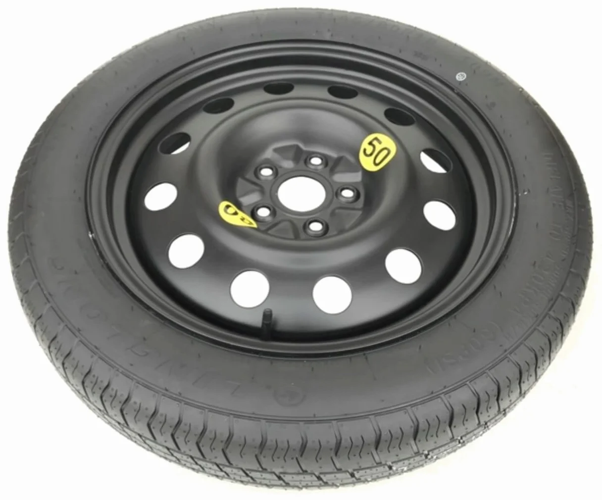 Kit Ruotino di Scorta 18" compatibile Nissan Qashqai 2014 con Cric