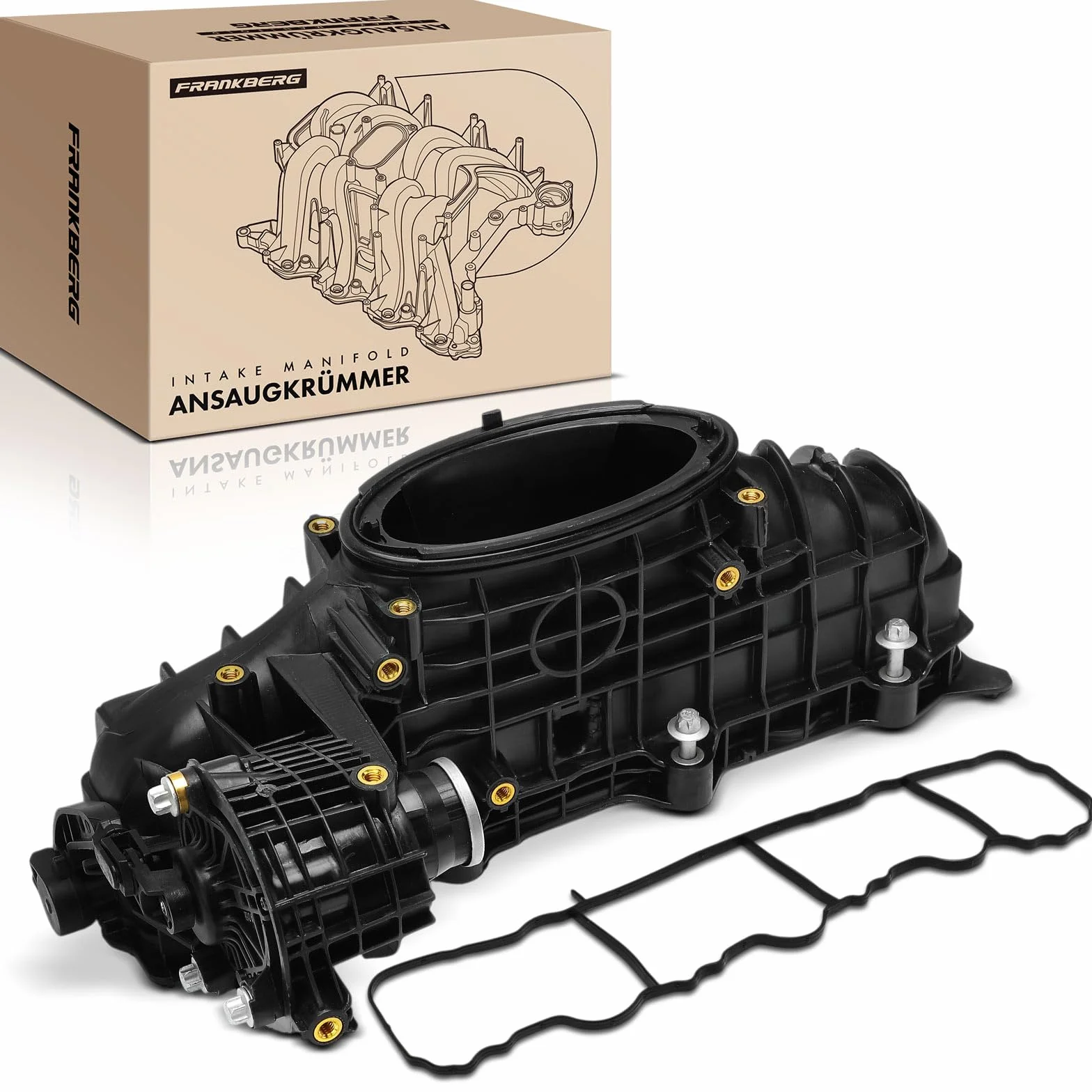 Frankberg Collettore di aspirazione Tubo di aspirazione Compatibile con Classe C W205 CLS C218 Classe E W212 GLClasse A X156 GLC X253 GLE W166 Classe M W166 SLC R172 Replace# 6510905737