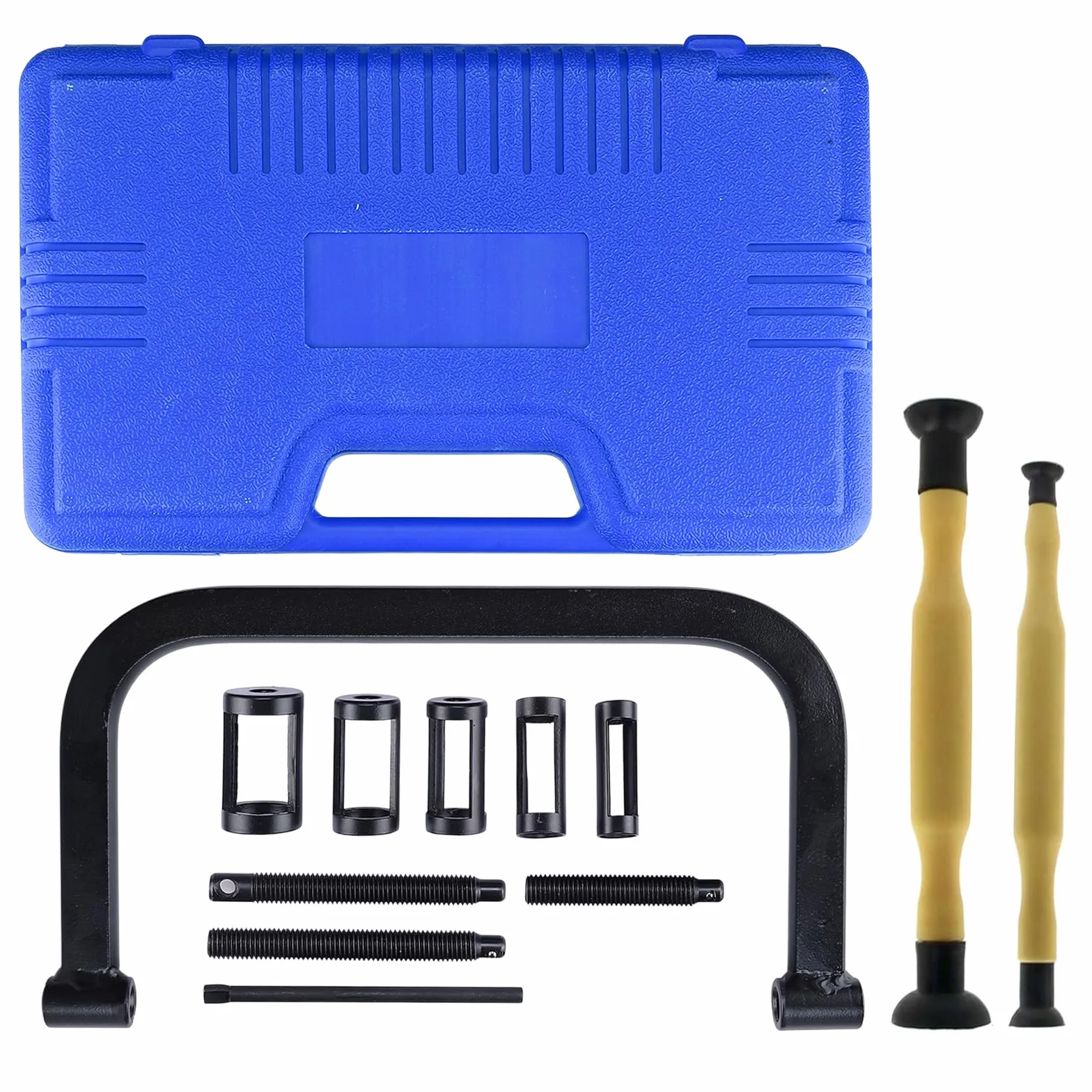 FreeTec Set Compressore Molle Valvole 16-30mm con Smerigliavalvole Morsetto C Massiccio per Motore Auto Moto
