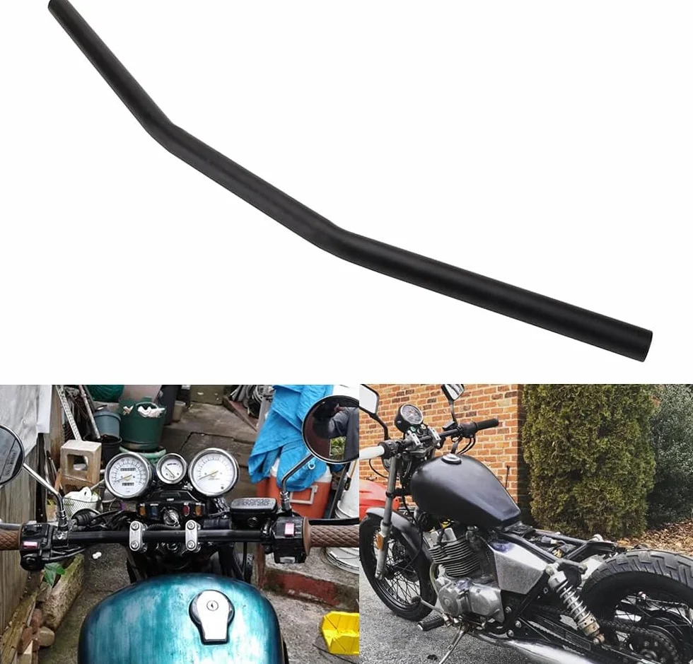 Manubrio Moto Drag Bar 25mm 7/8" Nero Do Sportster Cruiser XL 883 1200