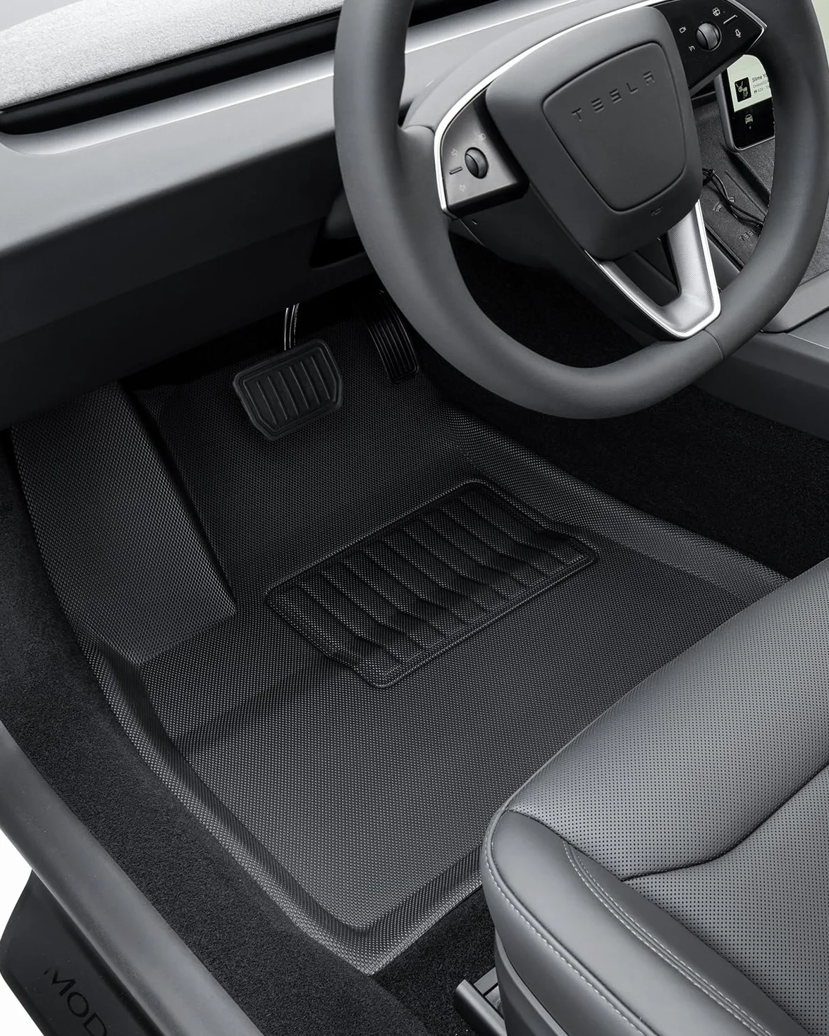 TAPTES 6 pezzi di tappetini per Tesla Model 3 Highland 2025 2024, 2024 2025 Accessori per Model 3. Tappetini per tutte le stagioni e tappetino per bagagliaio per Model 3, Accessori per Tesla Model 3