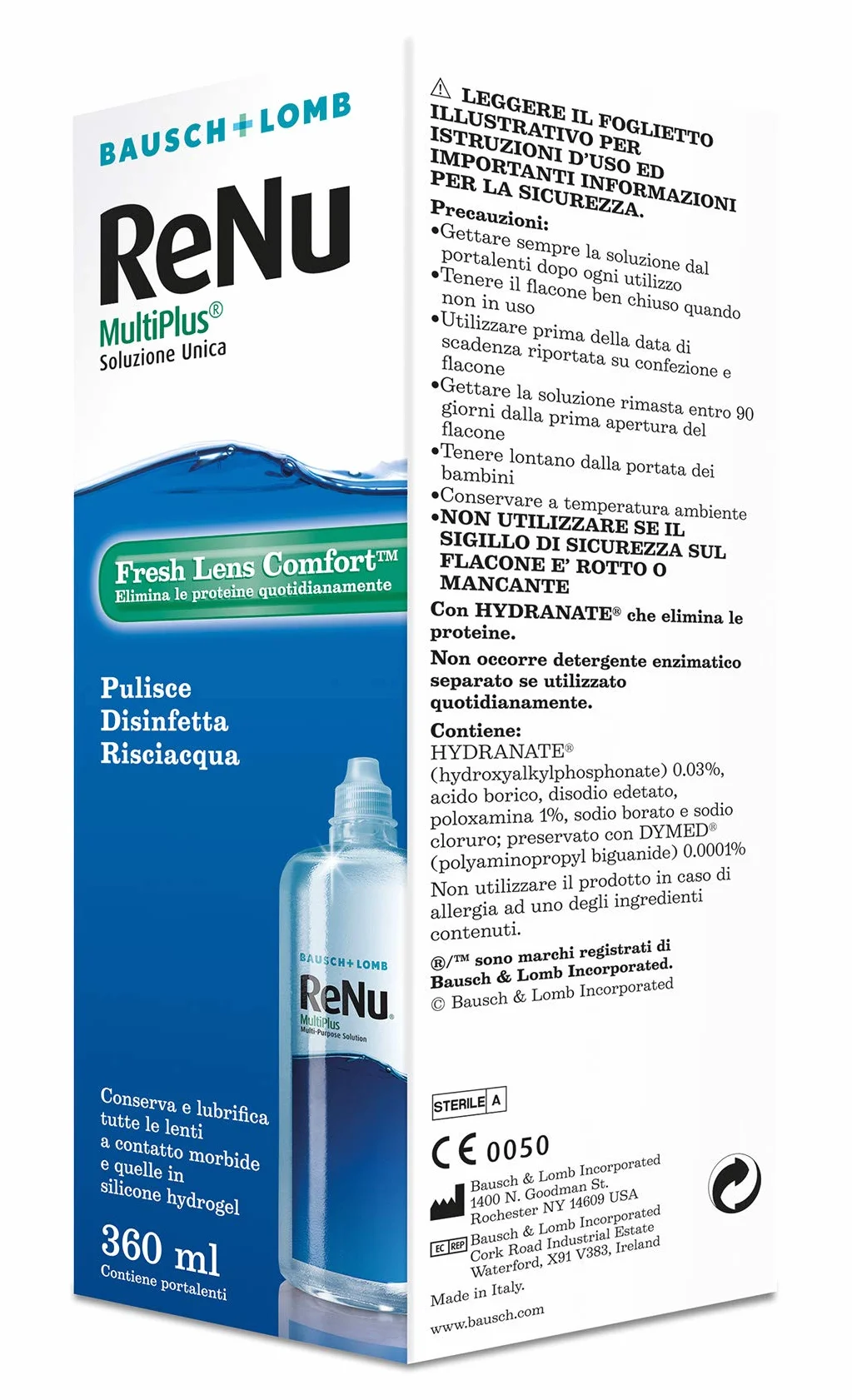 Renu MultiPlus Soluzione per Lenti a Contatto 360ml