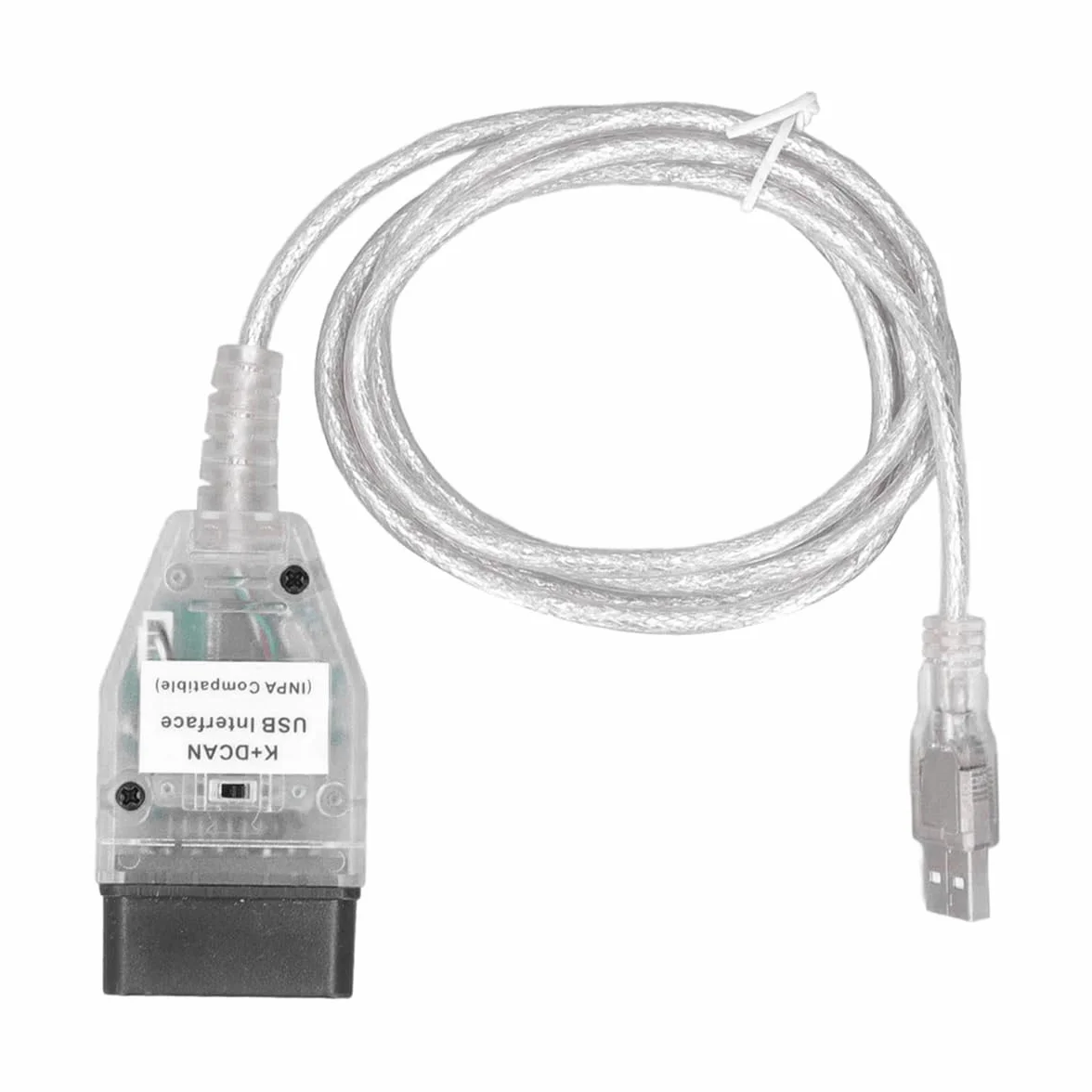 Cavo USB con interruttore per strumento diagnostico telaio serie E, OBD2, compatibile INPA