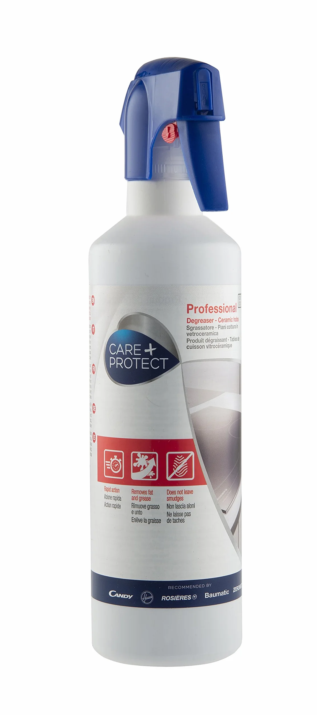 CARE + PROTECT Sgrassatore Universale per Piani Cottura a Induzione 500ml