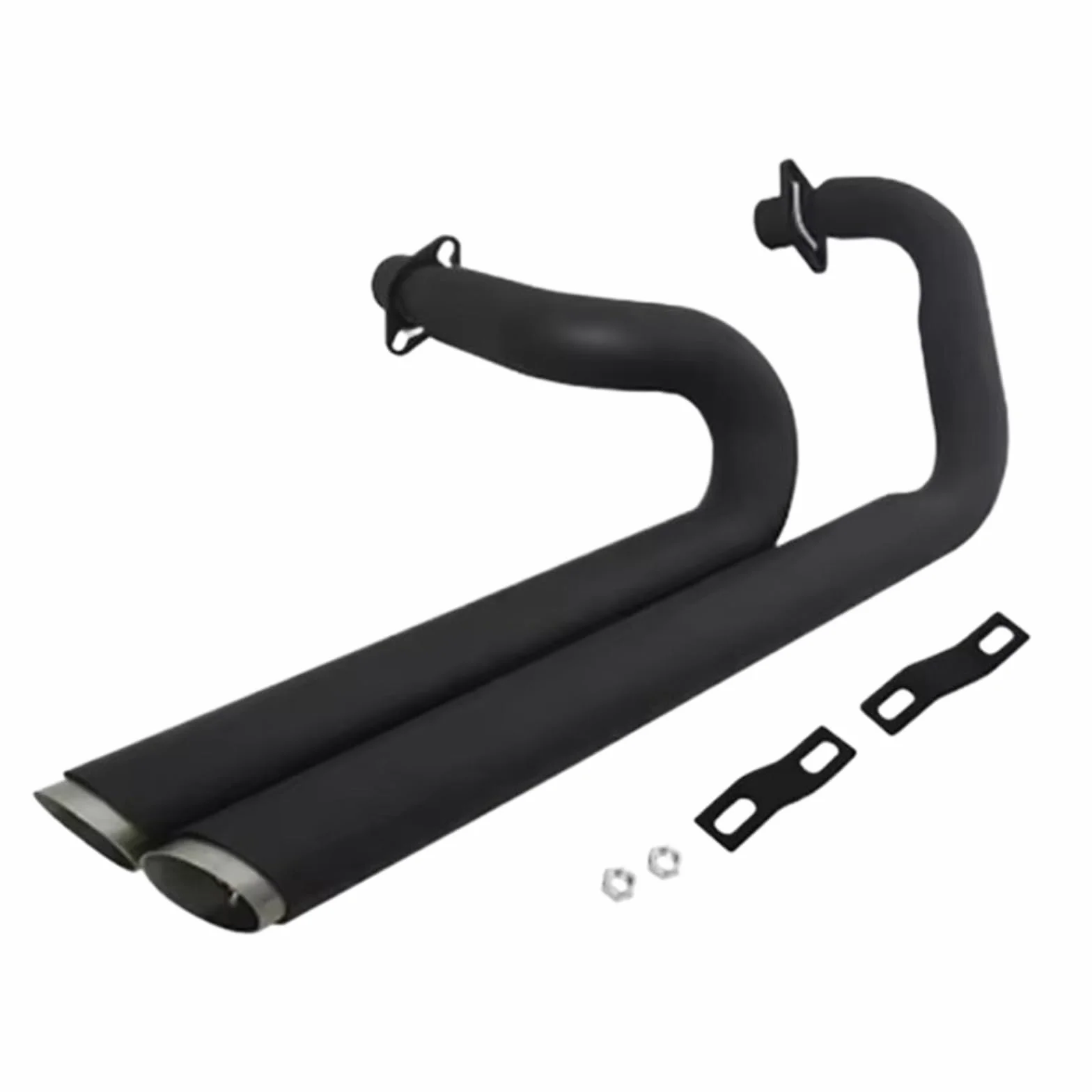 Silenziatore Scarico Tubo Di Scarico Per Moto Con Silenziatore Rimovibile Per Steed Per Shadow VT400 VT600 VLX400 VLX600 VT400C VT600C VLX600