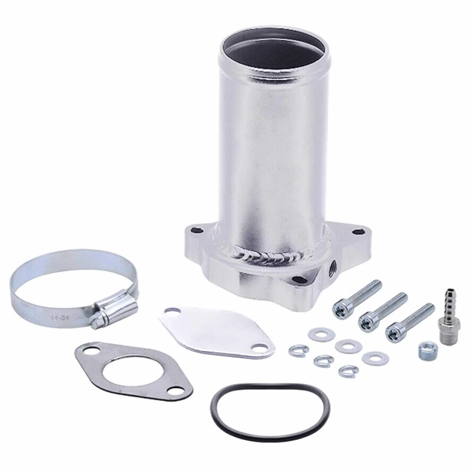 Valvola EGR, 57 mm Tubo di Sostituzione Della Valvola Adatto per EGR Delete Kit 1.9 TDI 130/160 CV Diesel