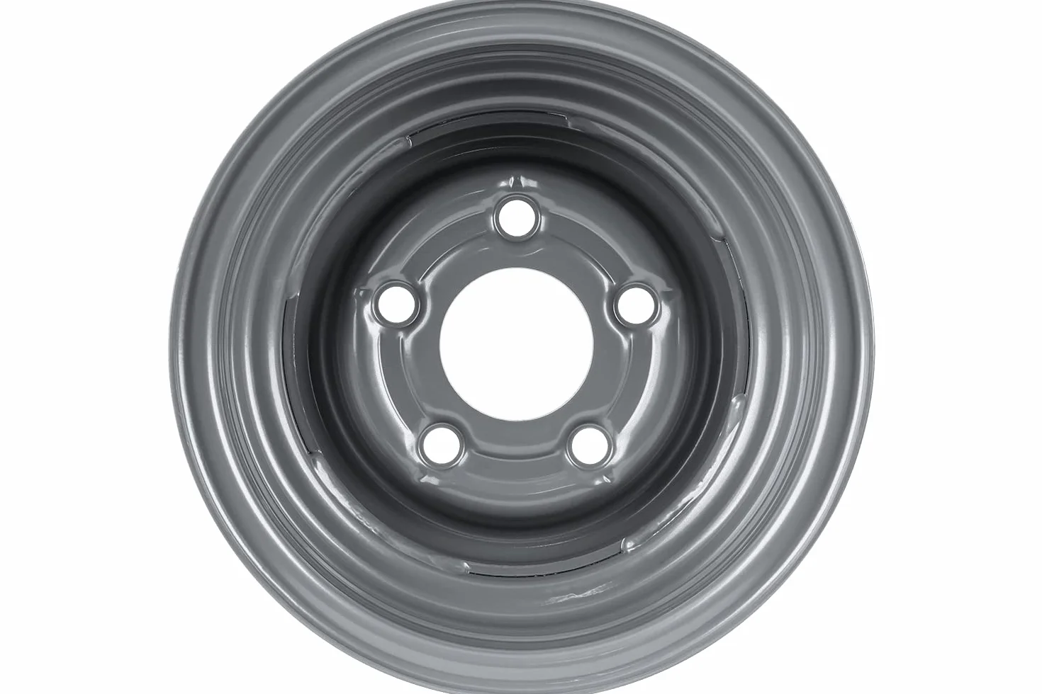 UNITRAILER Cerchione in Acciaio per Rimochi 10 Pollici Foratura 5X112 Cerchio Ruota 6.00x10H2