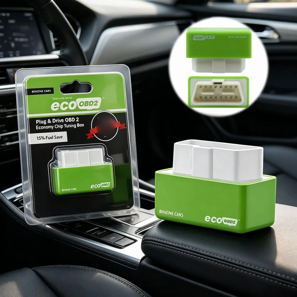 Syngas OBD-Fuel Saver 2 Pezzi per Auto, OBD2 ECOOBD2 Auto Plug and Drive, Riduce Consumo Carburante
