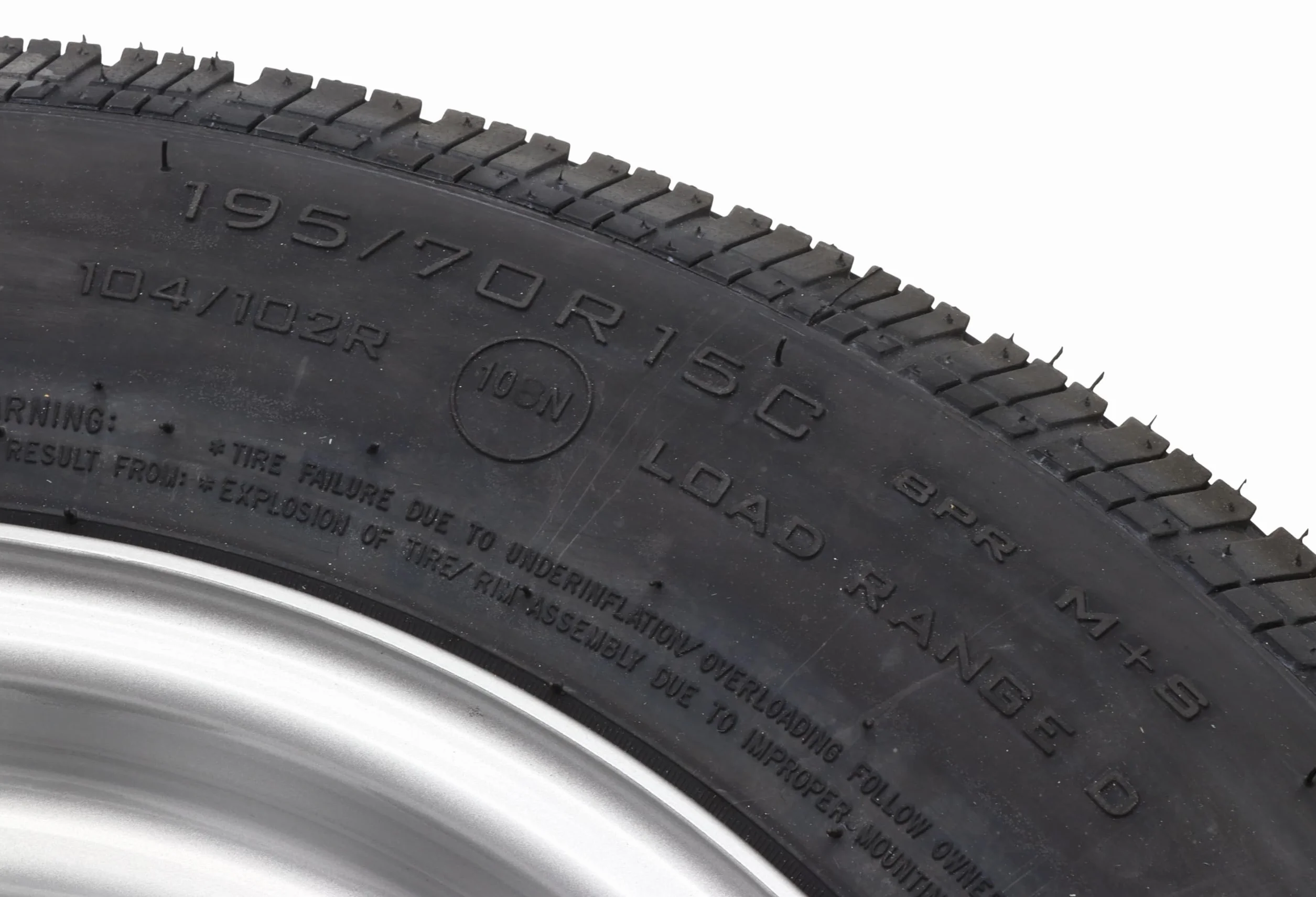 p4U Ruota completa | 195/70R15C 5,5Jx15 112x5 8PR TR603 ET30 - Rimorchio ruota rimorchio, m
