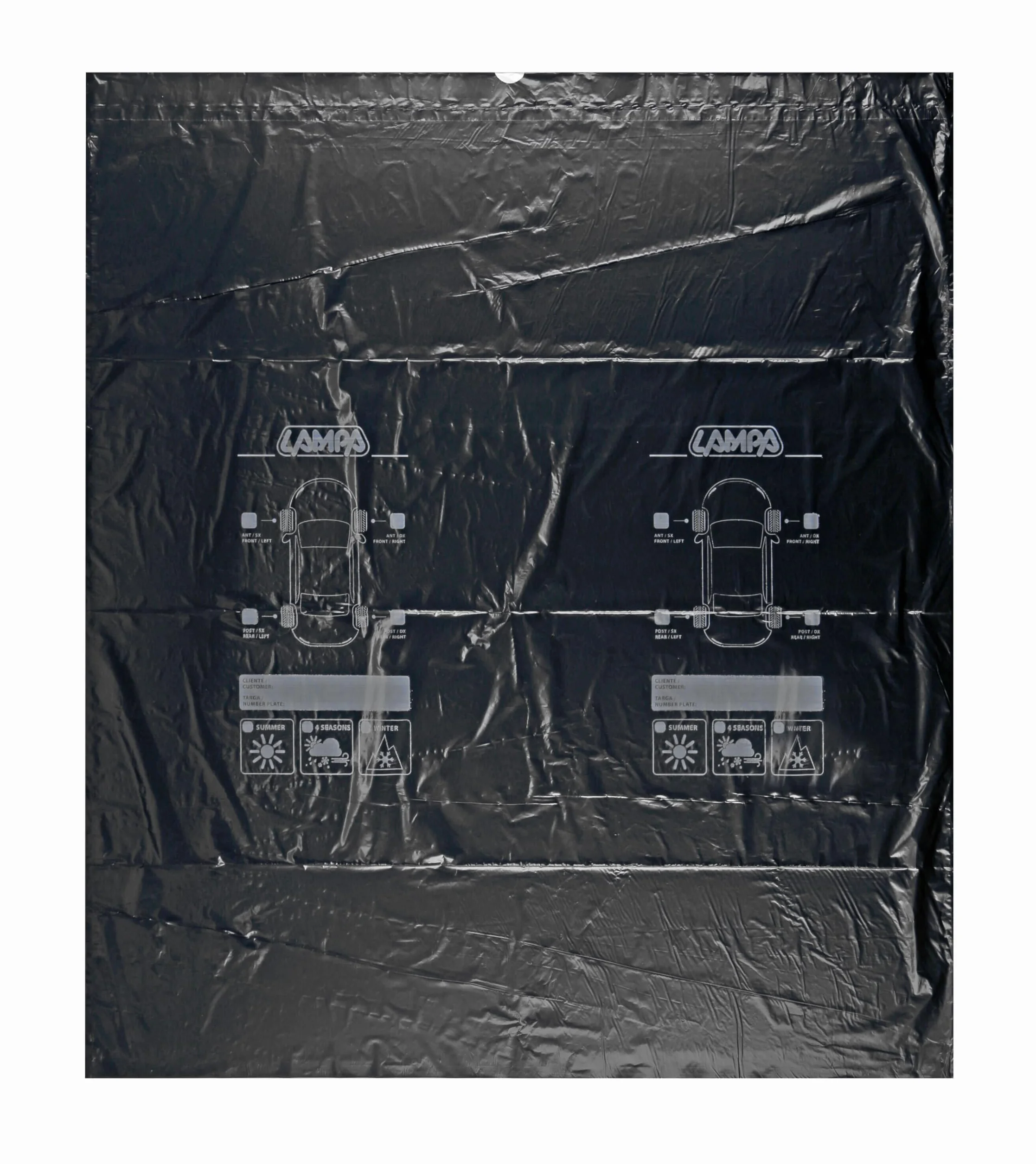 Sacchi per Pneumatici 105x110 cm 20 pz