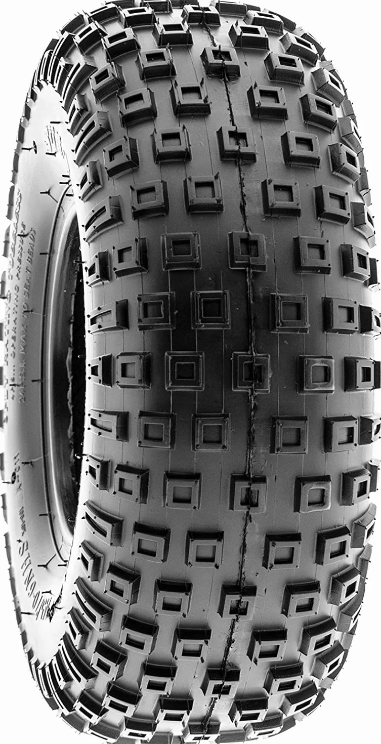 SunF A011 145/70-6 145/70x6 ATV UTV pneumatico fuoristrada 6PR TL E4 Mark, set di 2 pezzi