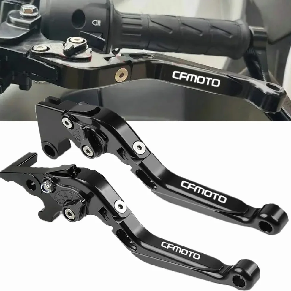 Regolabile Leve Freno e Frizione Set per CFMOTO 400NK 650NK 2023 400GT 650GT 2022 700CLX 2022 800MT - Nero