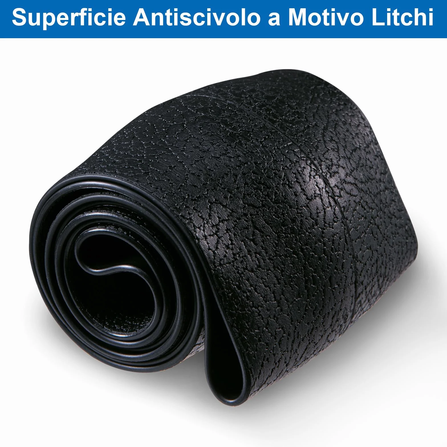 Spurtar Silicone Nero Copri Volante Coprivolante Auto Universale - Accessori Auto Interno- Copertura Copri Sterzo Macchina Essenziali da 38 a 42 cm Adatto