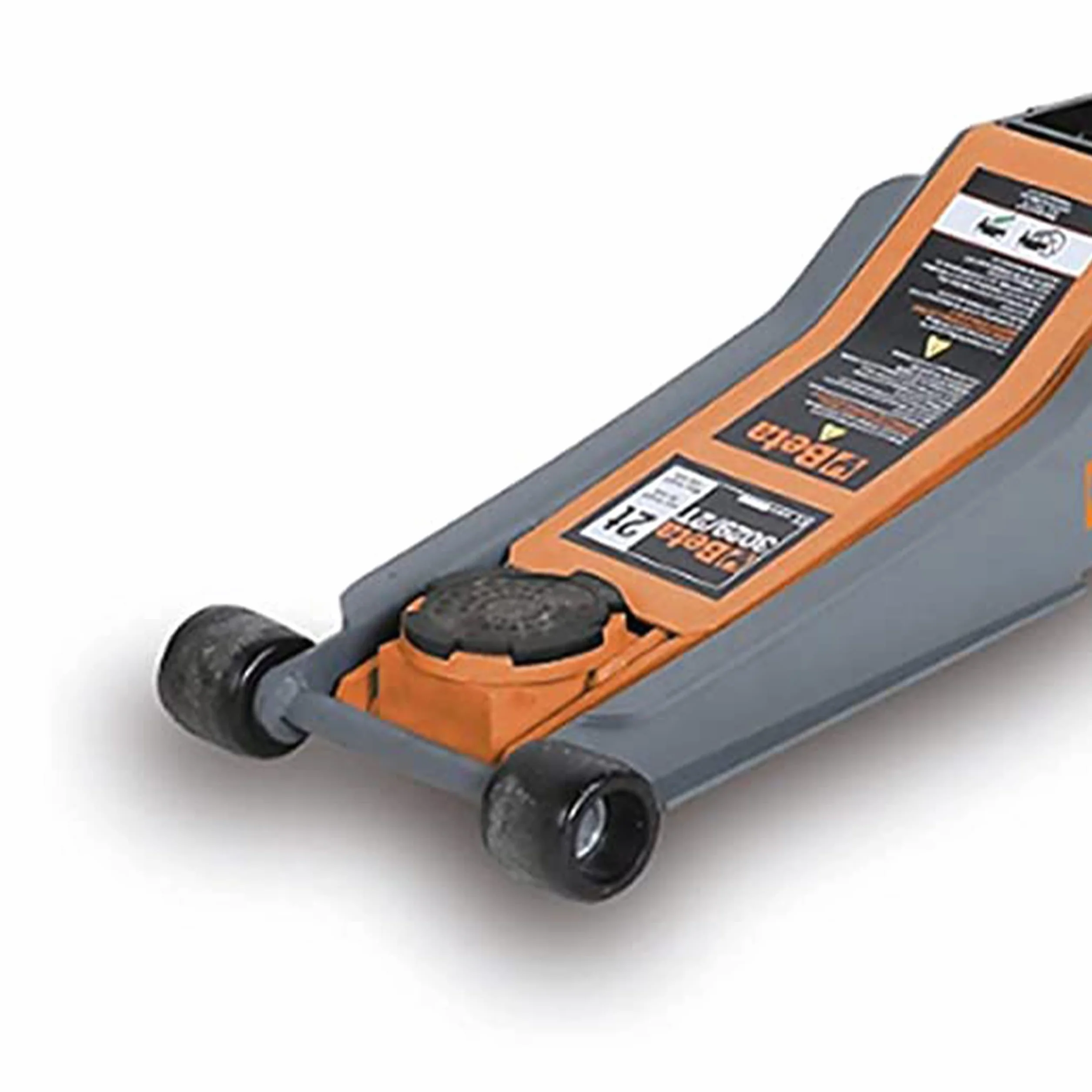 BETA 3029/2T Sollevatore Idraulico Per Auto Ribassato Da 2 Tonnellate A 4 Ruote, Arancione