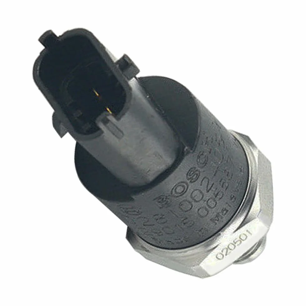 Riloer Sensore di pressione del carburante, sensore di pressione della guida del carburante, 0281002475, 0281002405, 0 281 002 405, 0 281 002 475