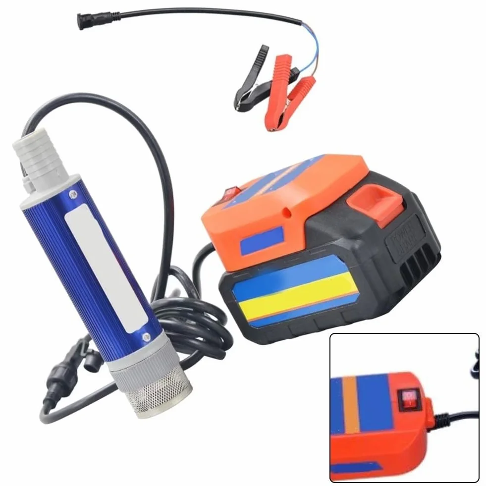 Pompa a Batteria 18 V Ioni di Litio per Diesel, Olio e Acqua