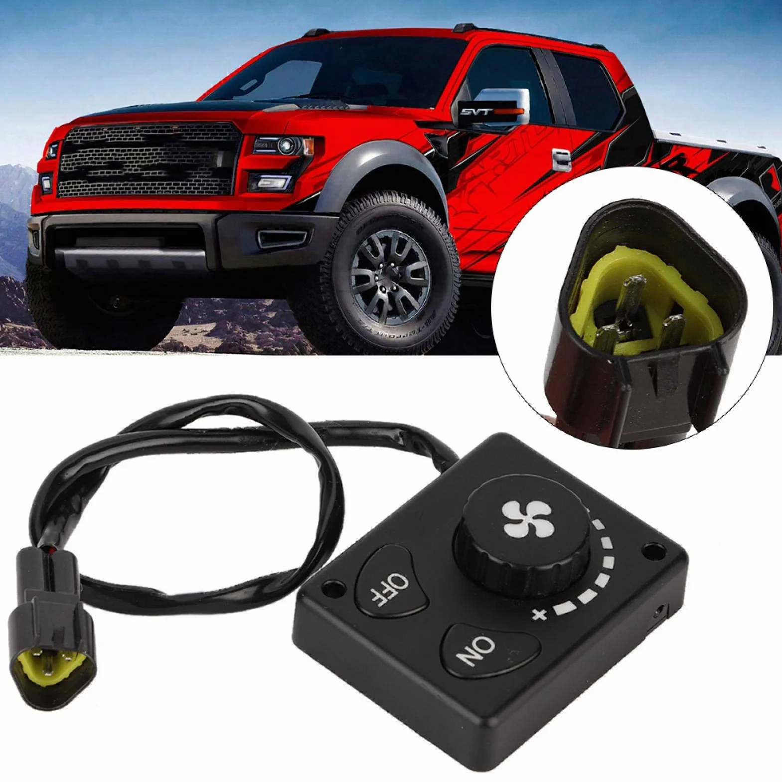Akozon Turbos Parts, on off termostato webasto Manopola dell'interruttore del riscaldatore di parcheggio Interruttori di controllo di ricambio per autoveicoli