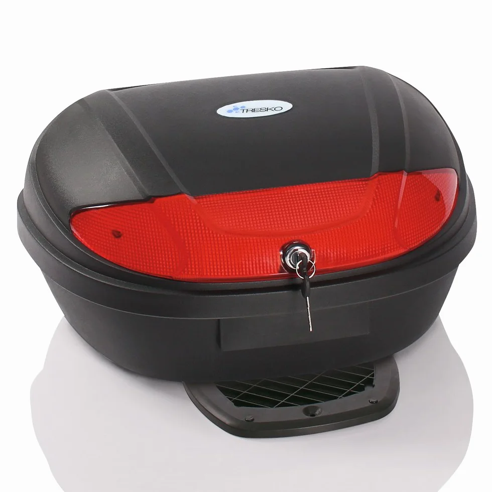 TRESKO Bauletto Scooter Moto Valigia Top Case Universale 48 litri