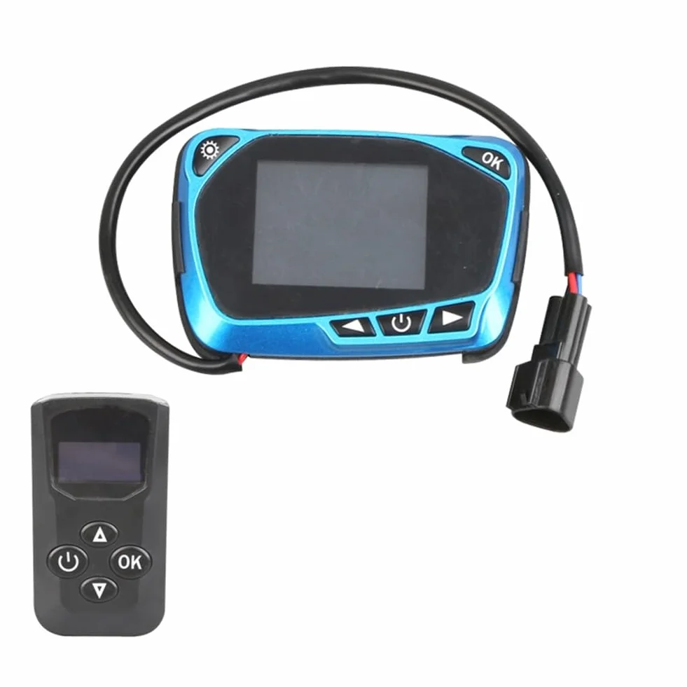 Interruttore Monitor Termostato Display Cristalli Liquidi Riscaldamento Parcheggio/ per Riscaldamento di Parcheggio Riscaldamento Auto 5kw/8kw