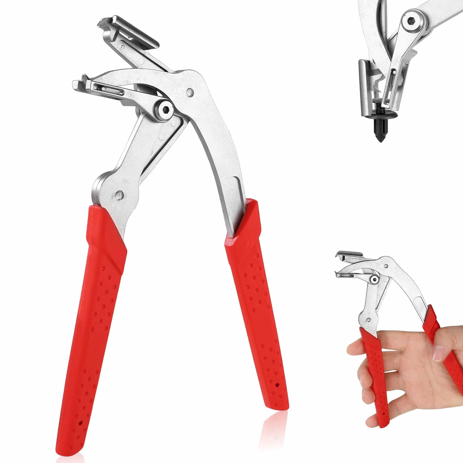 Pinze Clip Auto Rimozione Pannelli Strumento Smontaggio Fibbie Rivetti