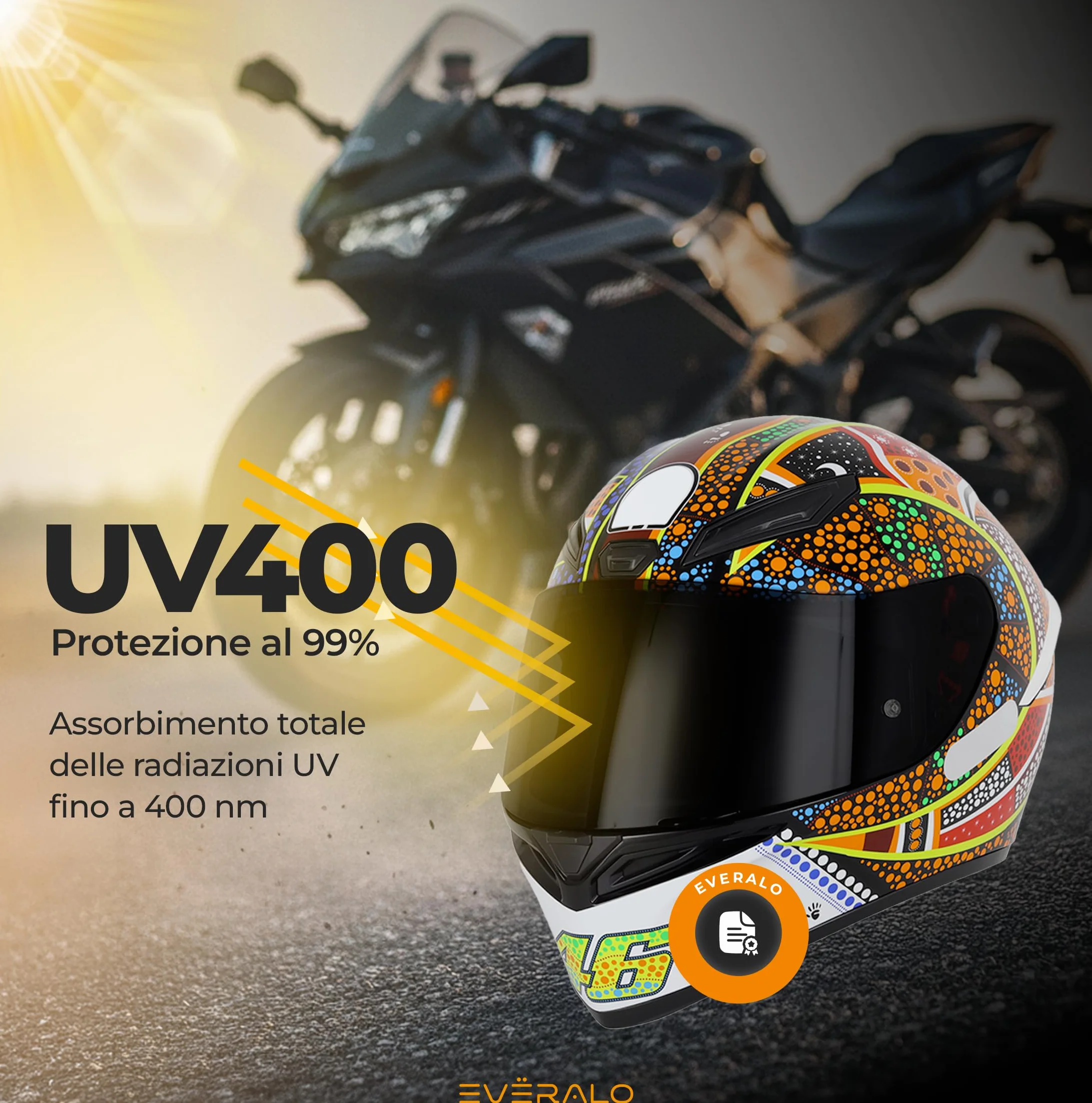 Visiera Compatibile con Agv K1 - K1s - K3sv - K5 - K5s - S4sv - Horizon - Skyline - Strada - Stealth sv - Compact - GT-2 (Dark Fume')